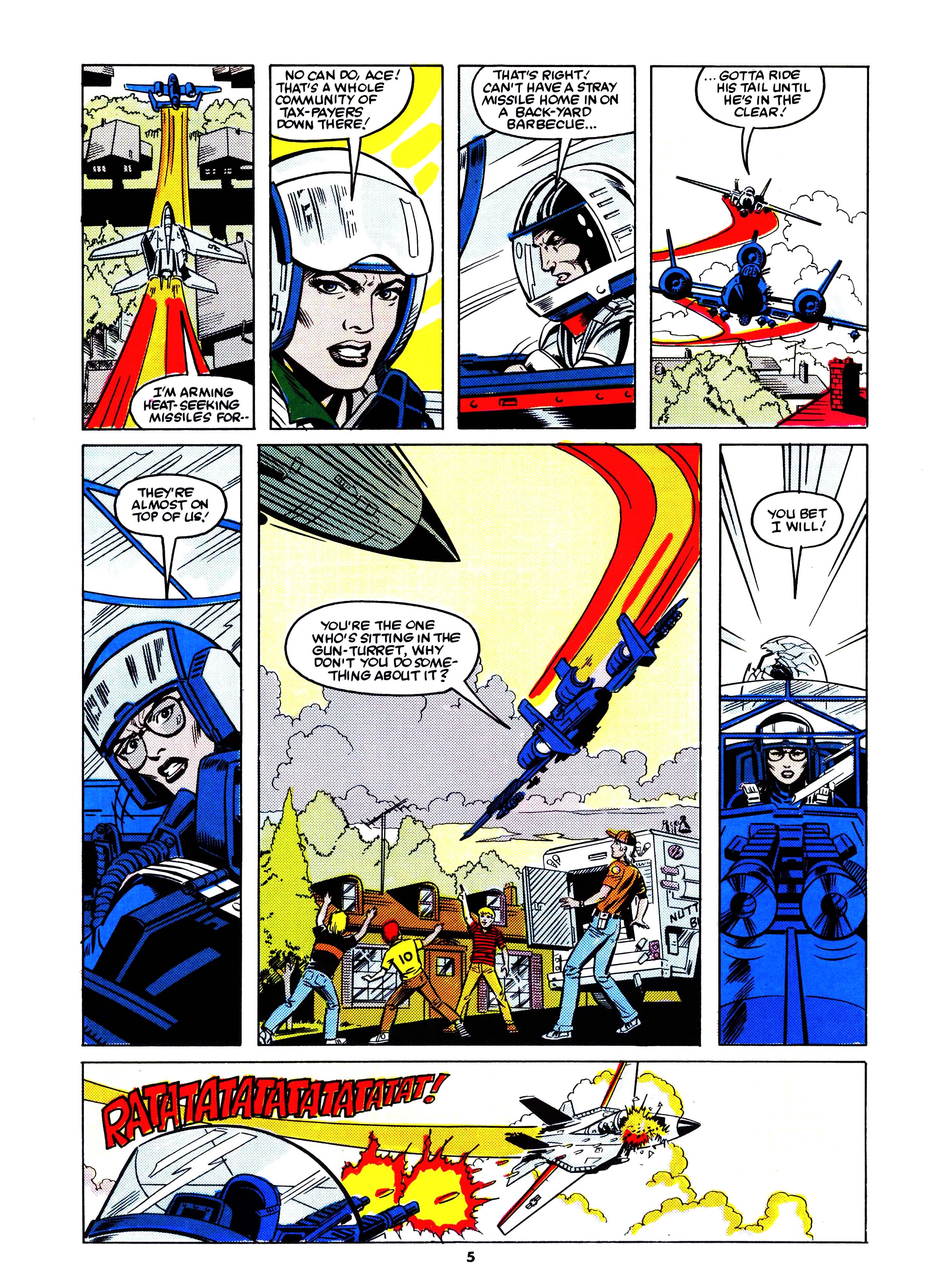 Read online Action Force comic -  Issue #4 - 5