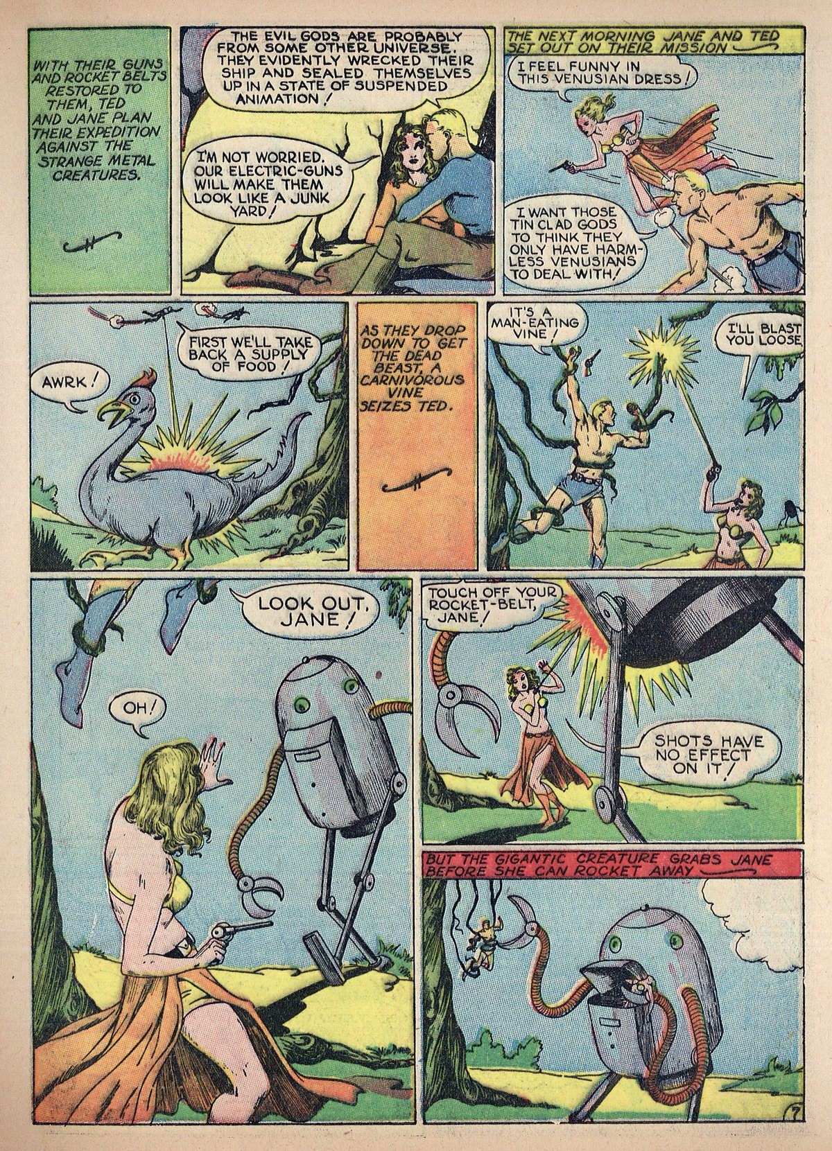 Read online Exciting Comics comic -  Issue #3 - 9