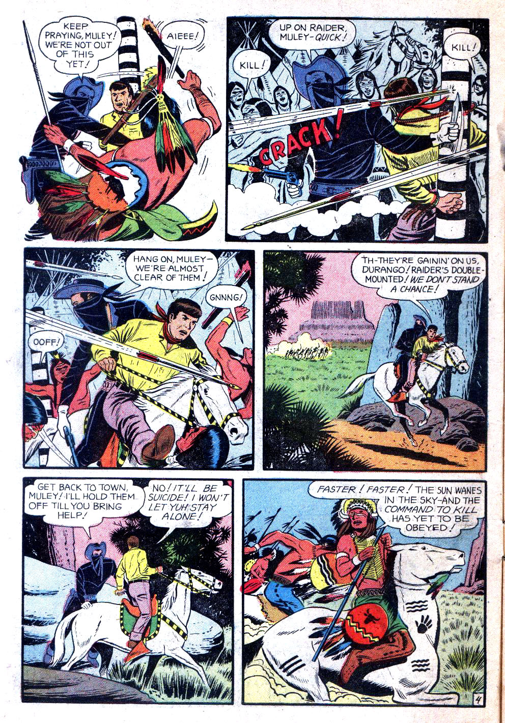 Read online Charles Starrett as The Durango Kid comic -  Issue #31 - 6