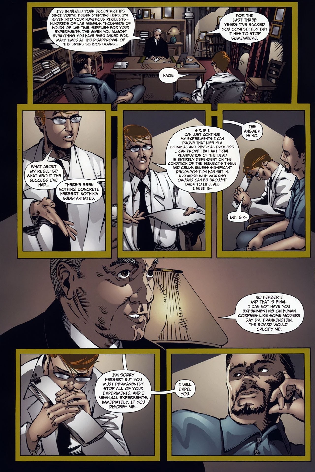 Read online The Chronicles of Dr. Herbert West comic -  Issue #1 - 11