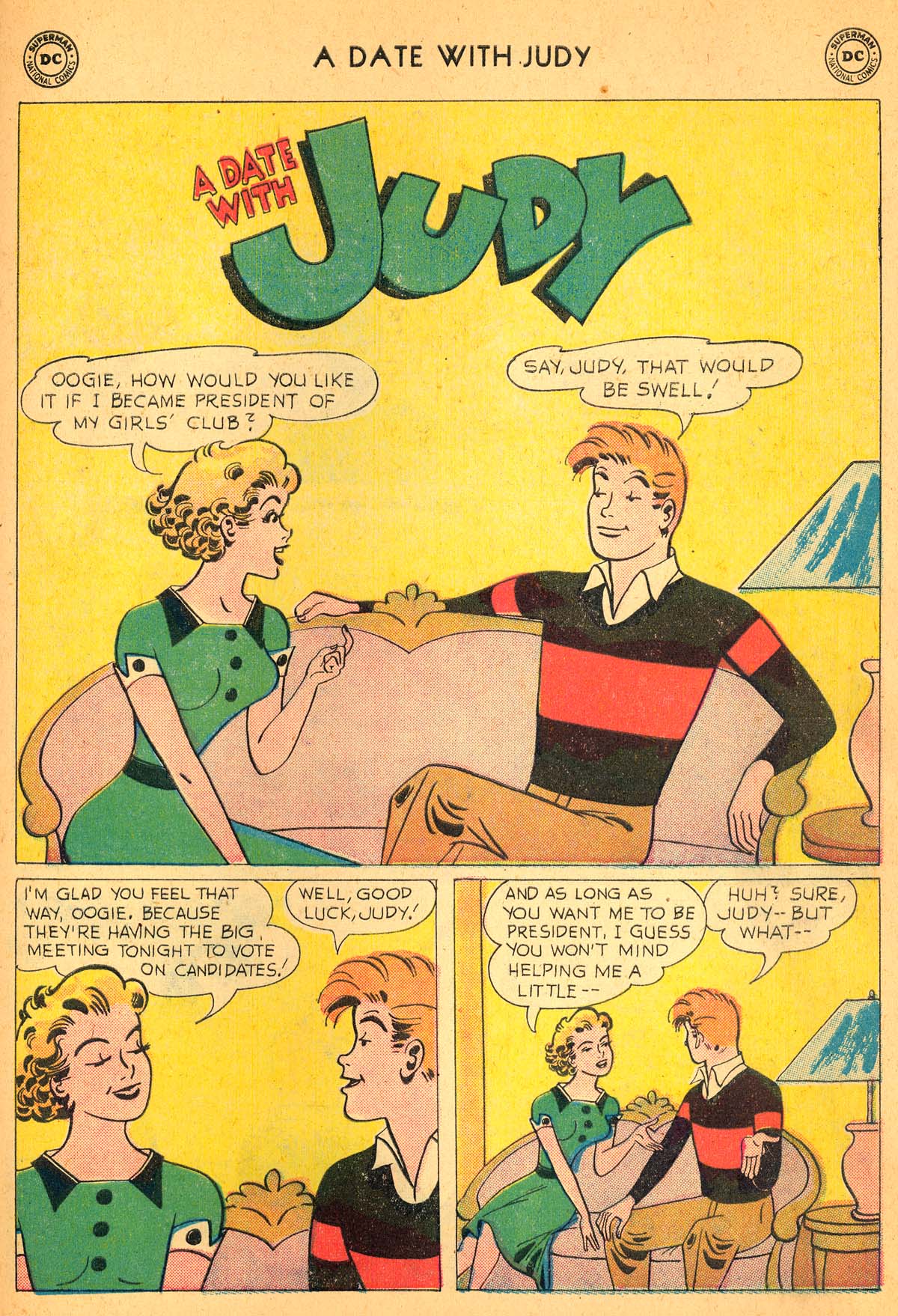 Read online A Date with Judy comic -  Issue #69 - 27