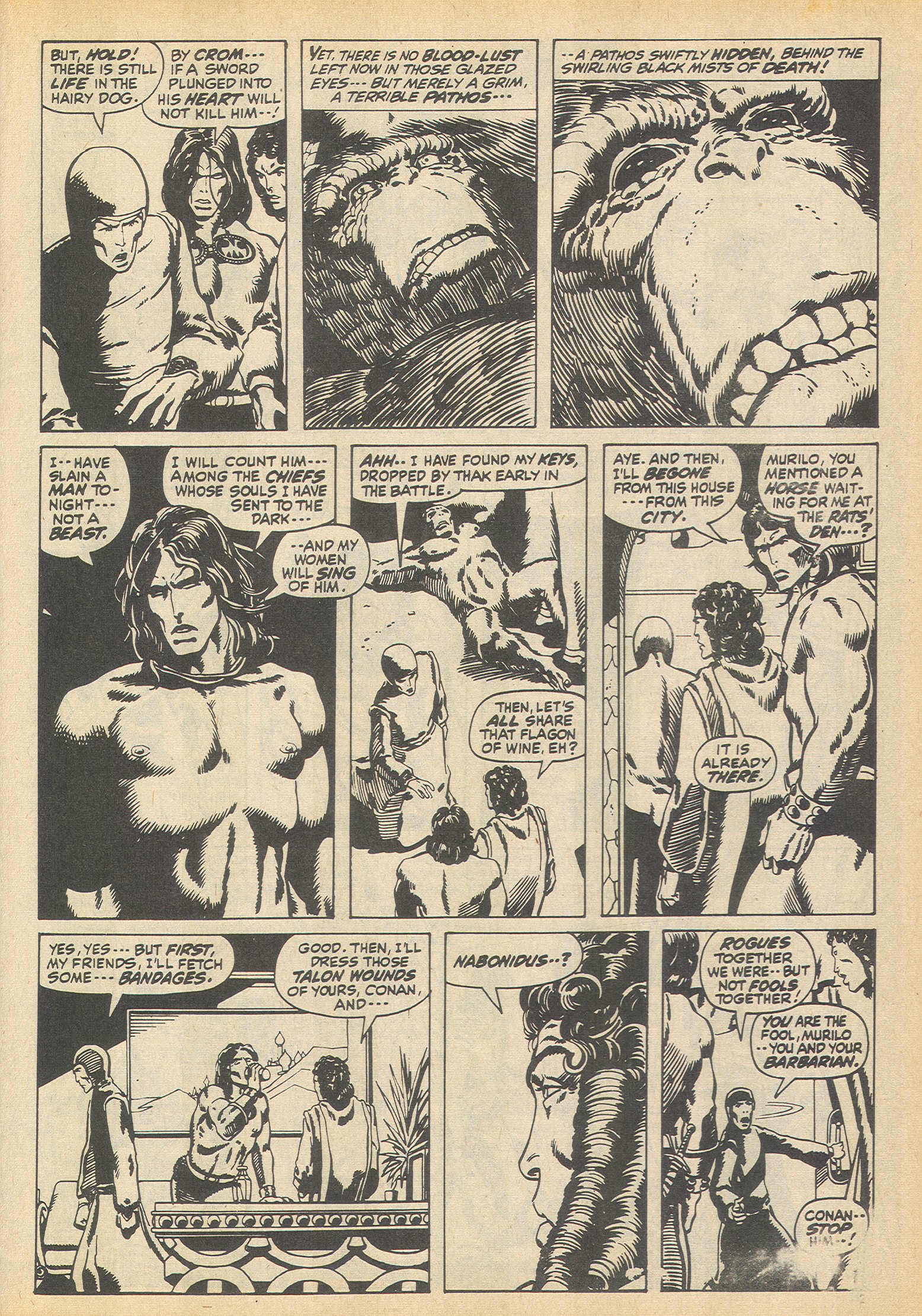 Read online The Savage Sword of Conan (1975) comic -  Issue #12 - 22