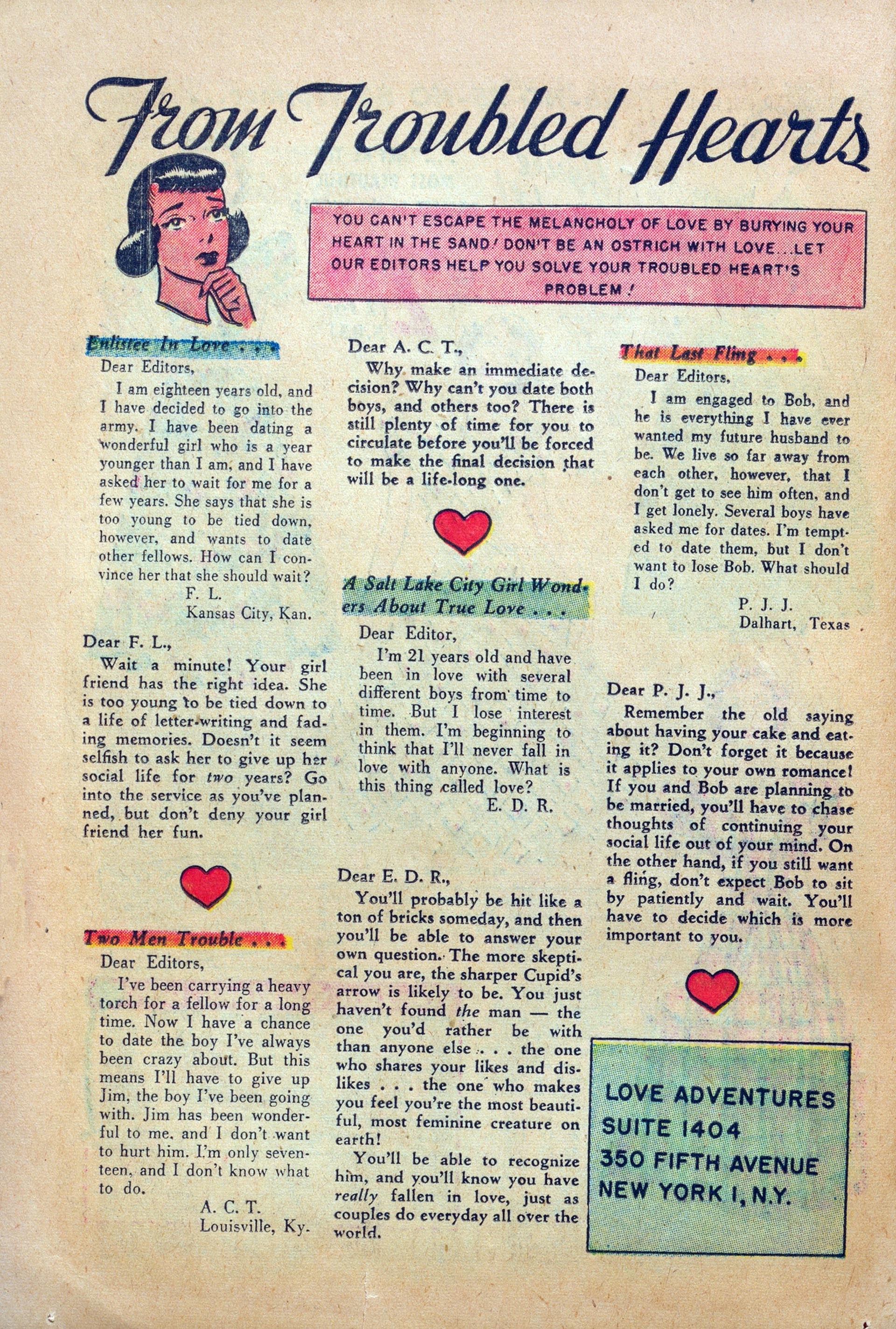 Read online Love Adventures comic -  Issue #1 - 12