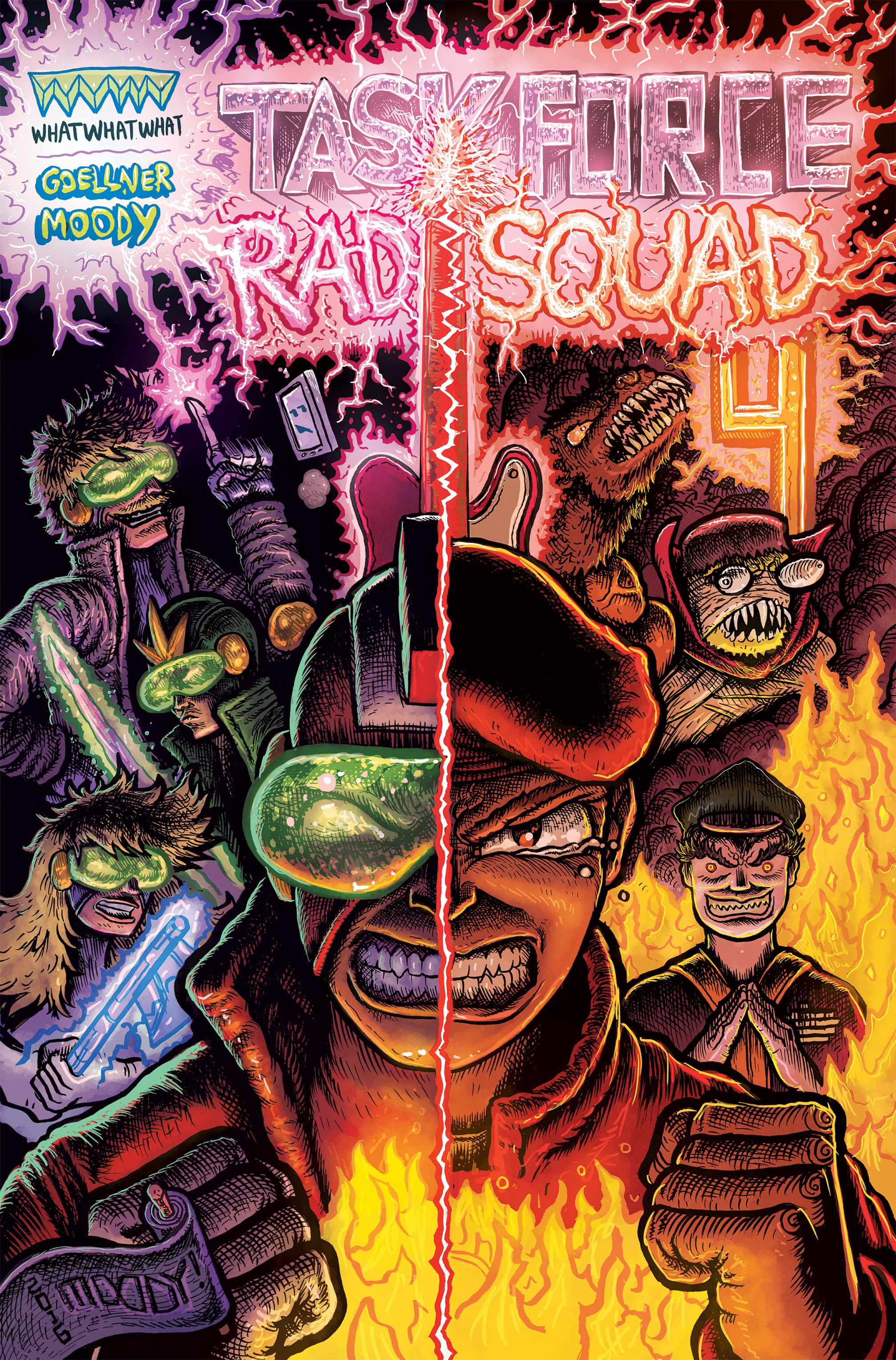 Read online Task Force Rad Squad comic -  Issue #4 - 1