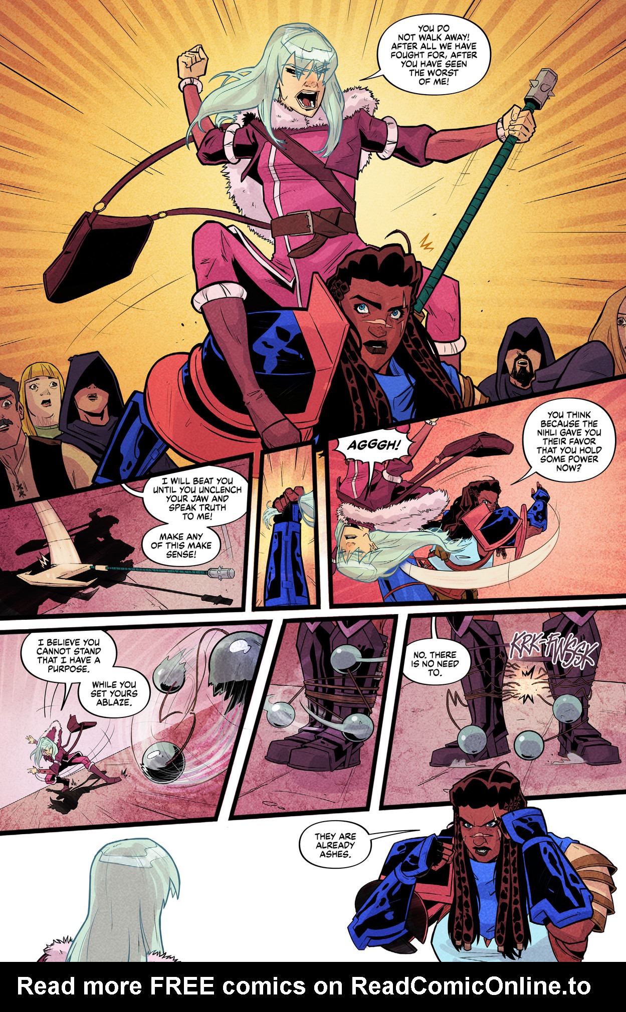 Read online Godfell comic -  Issue #5 - 8