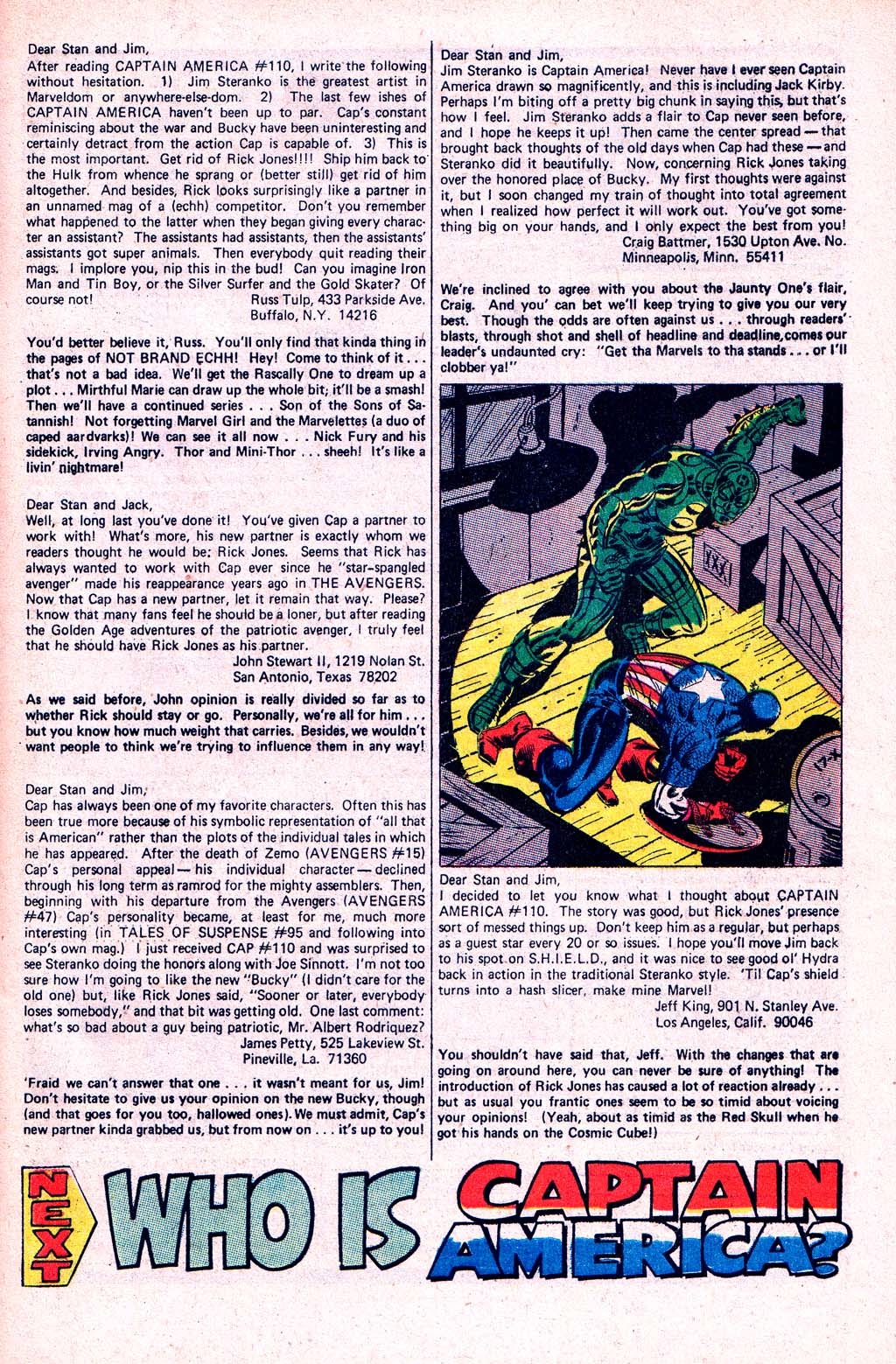 Read online Captain America (1968) comic -  Issue #113 - 31