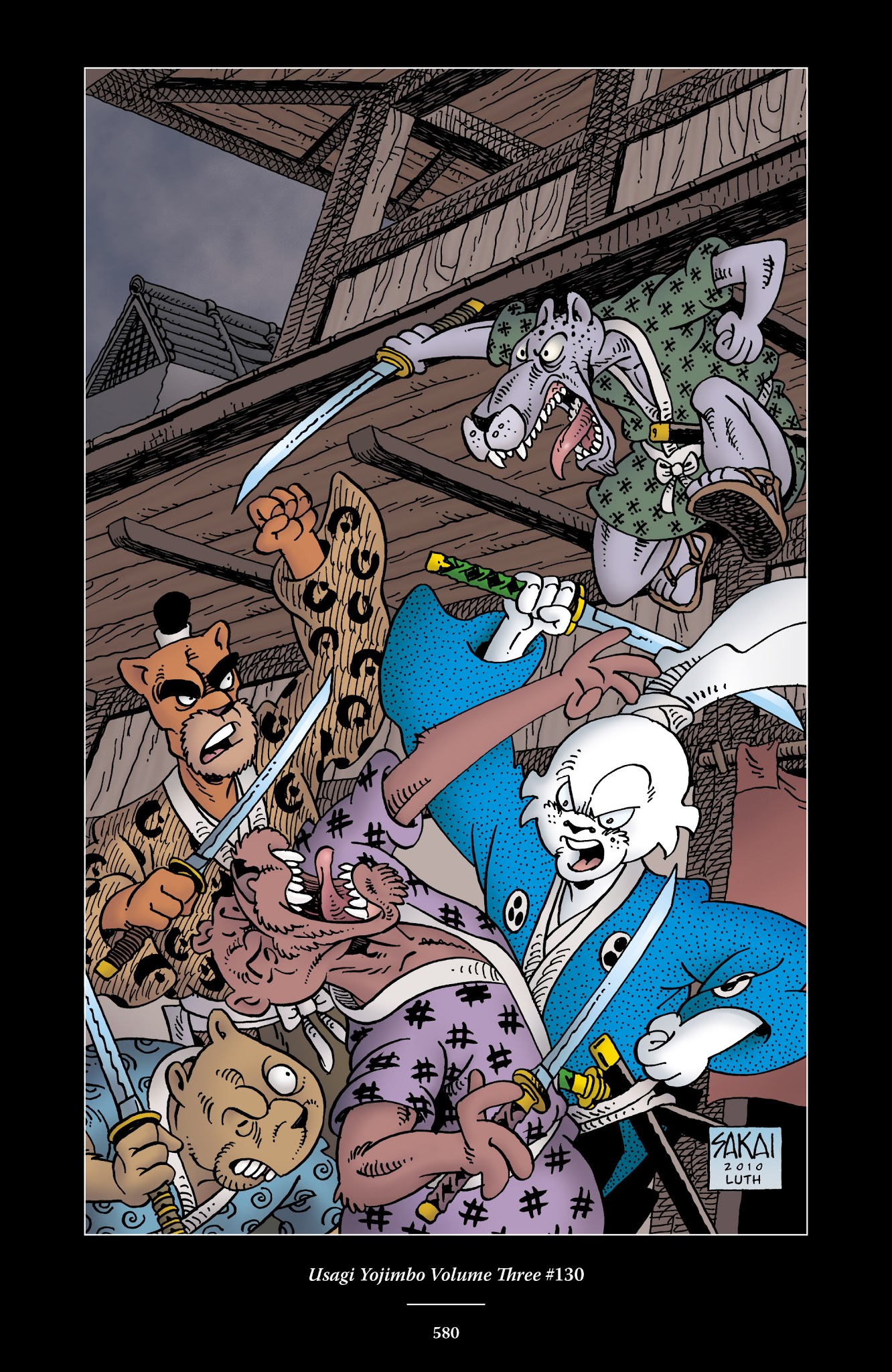 Read online The Usagi Yojimbo Saga comic -  Issue # TPB 7 - 570