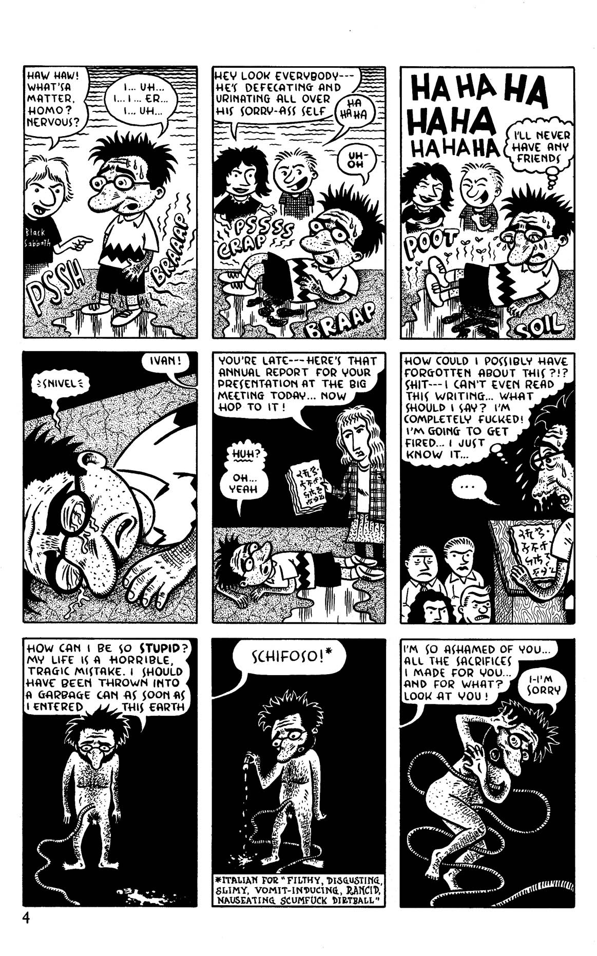 Read online Schizo comic -  Issue #1 - 6