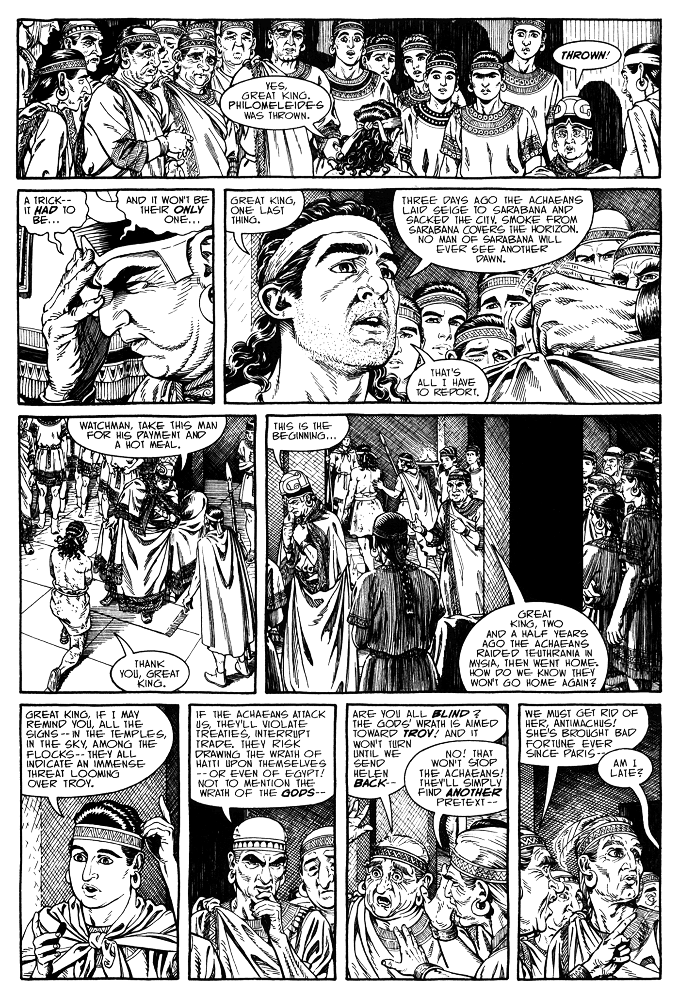 Read online Age of Bronze comic -  Issue #20 - 5