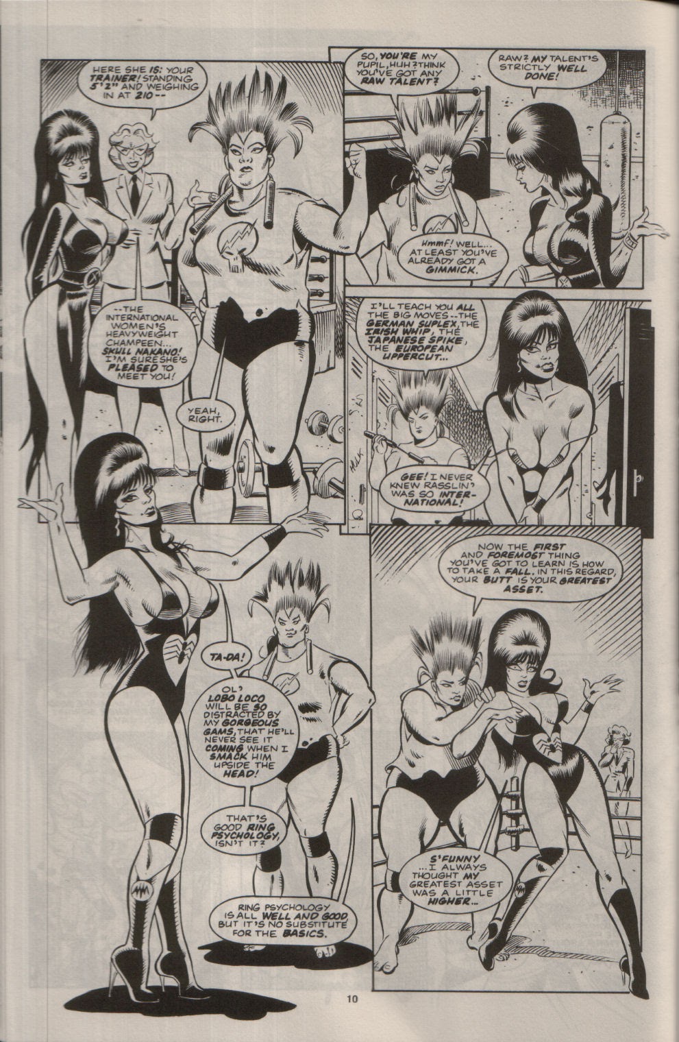 Read online Elvira, Mistress of the Dark comic -  Issue #21 - 11