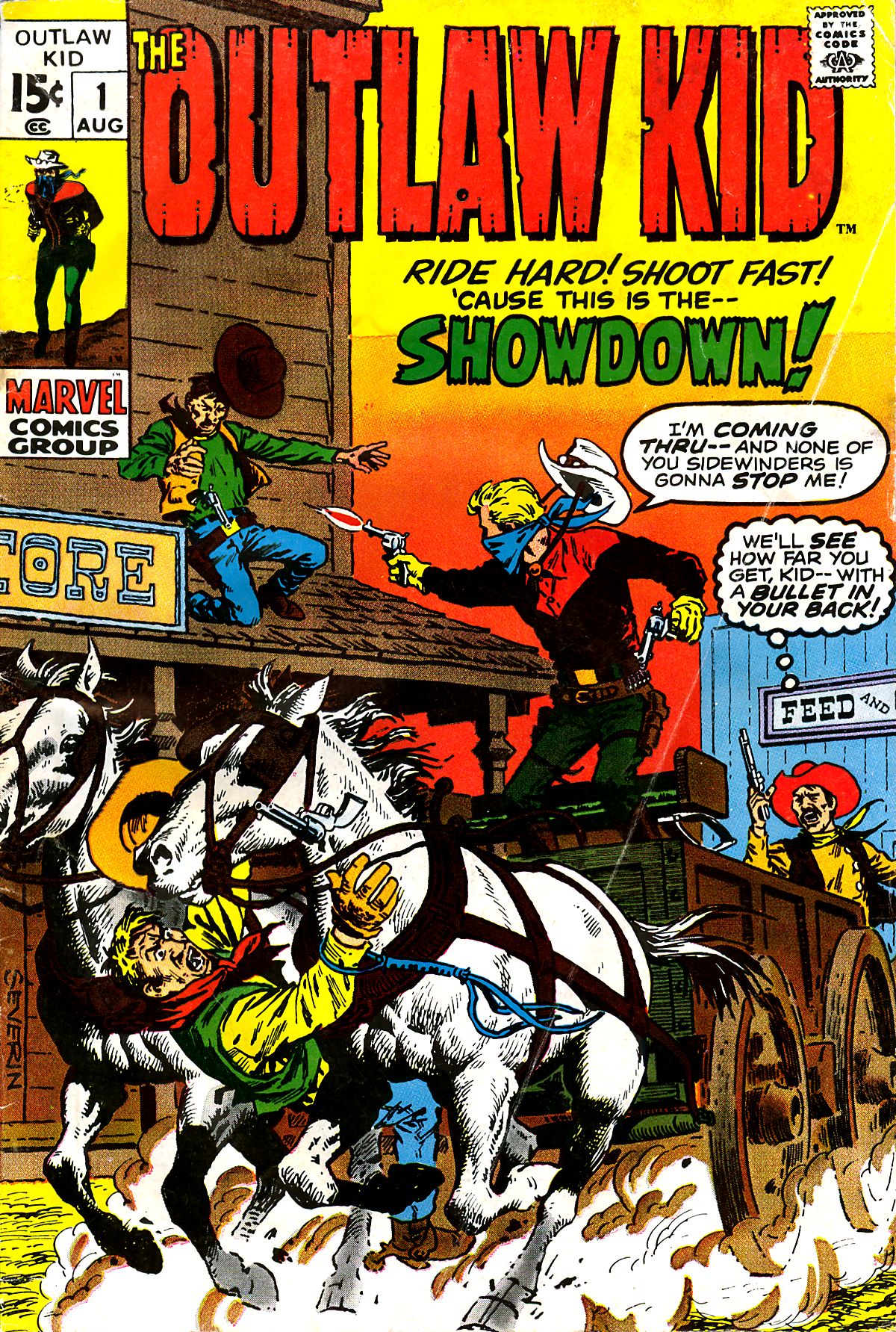 Read online The Outlaw Kid (1970) comic -  Issue #1 - 1