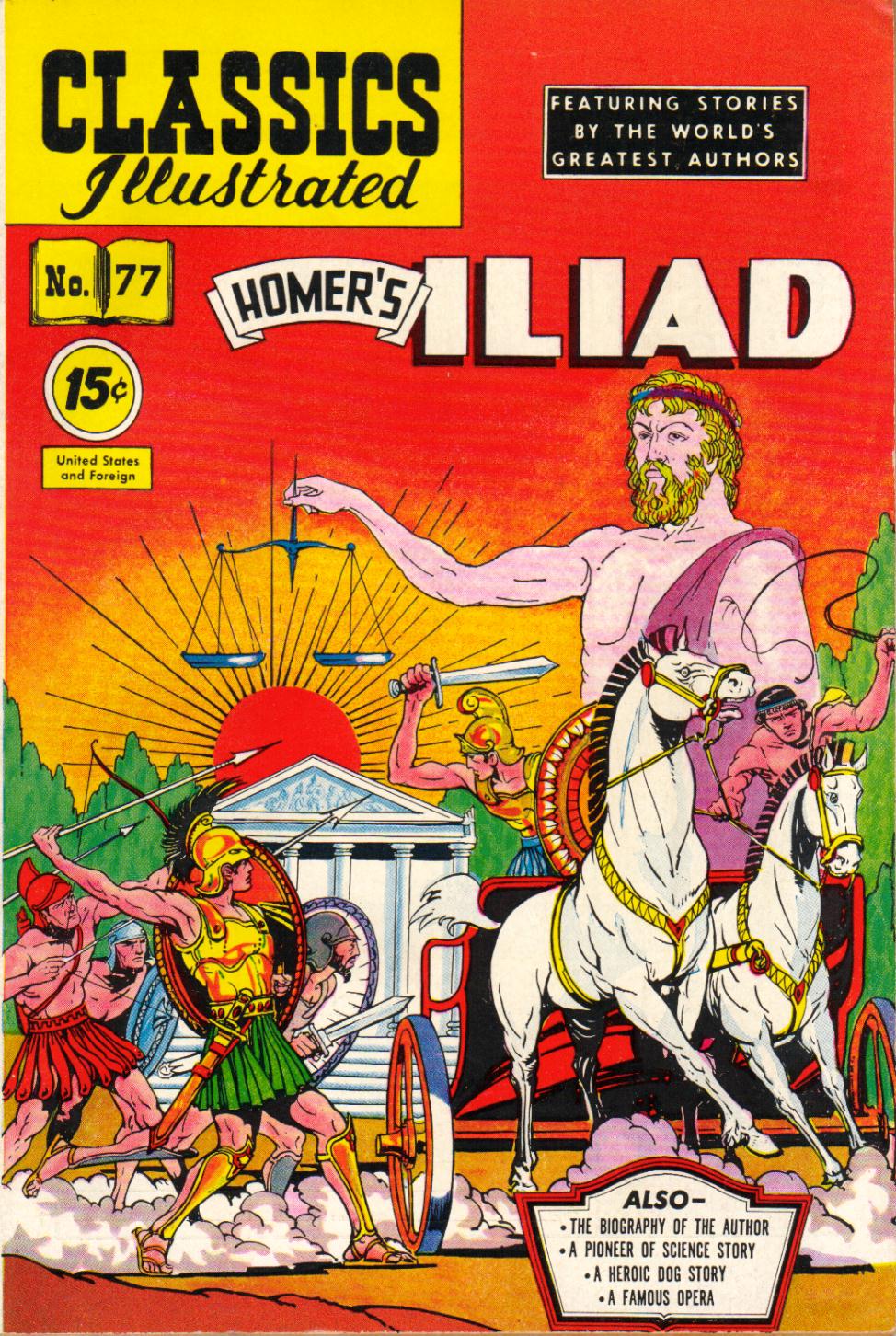Read online Classics Illustrated comic -  Issue #77 - 1