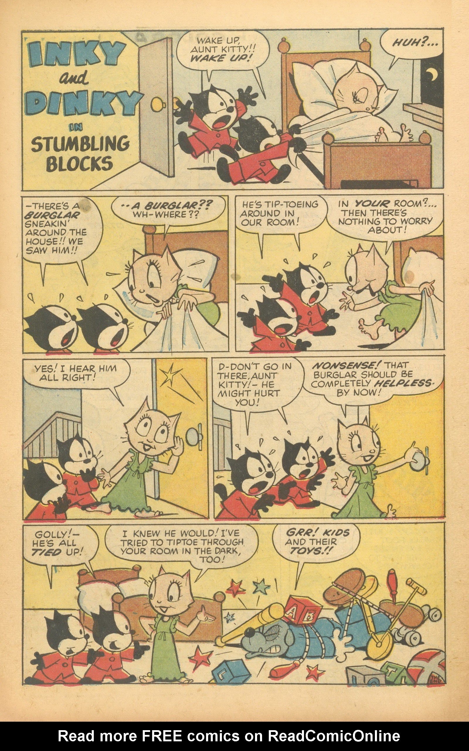 Read online Felix the Cat (1955) comic -  Issue #64 - 32