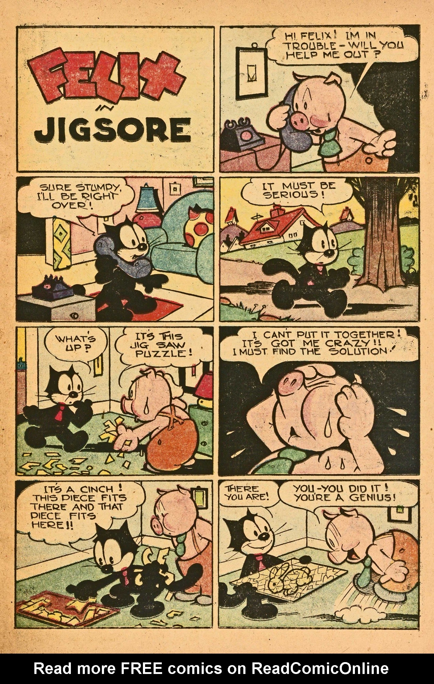 Read online Felix the Cat (1951) comic -  Issue #41 - 13