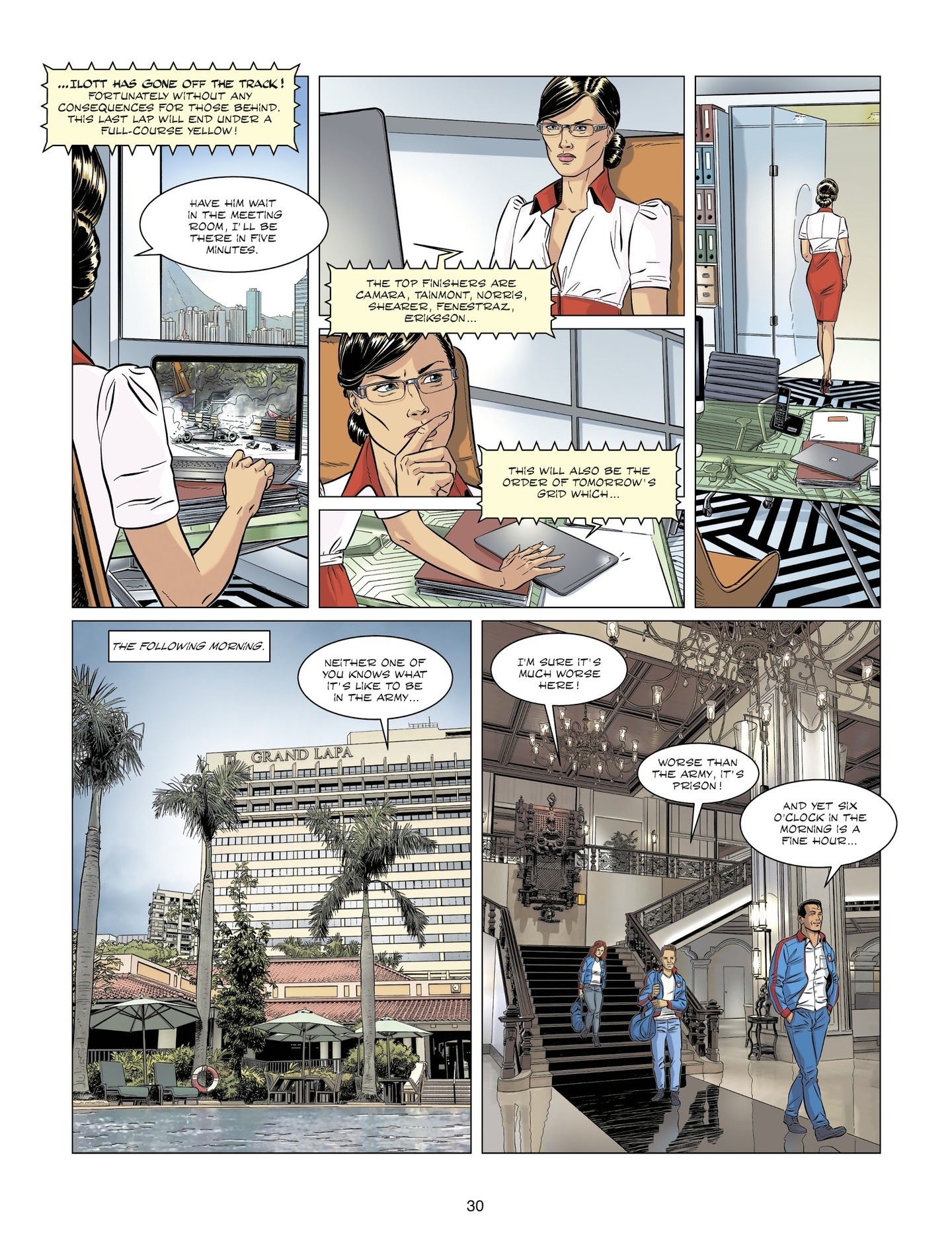 Read online Michel Vaillant comic -  Issue #7 - 30