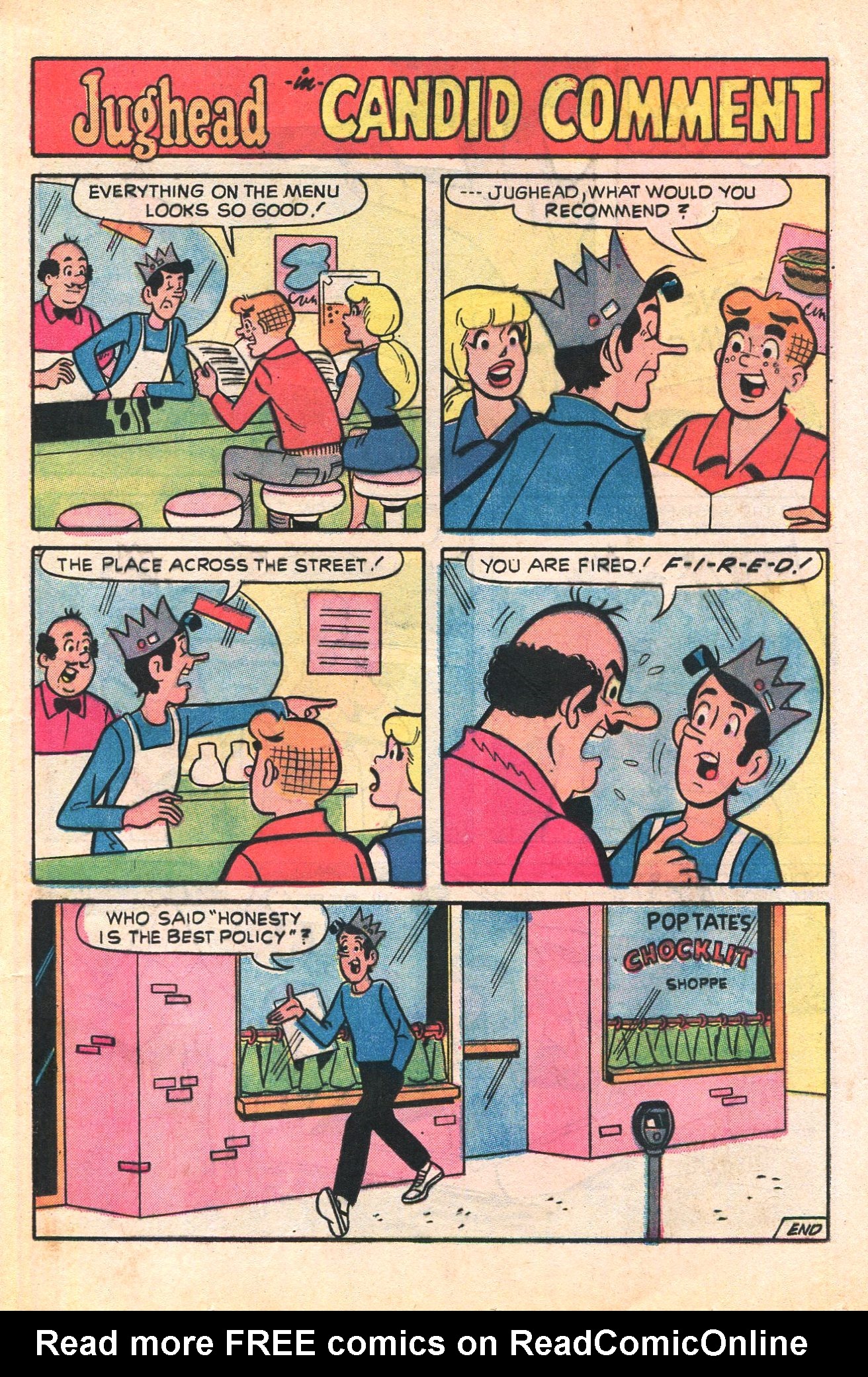 Read online Jughead's Jokes comic -  Issue #36 - 13