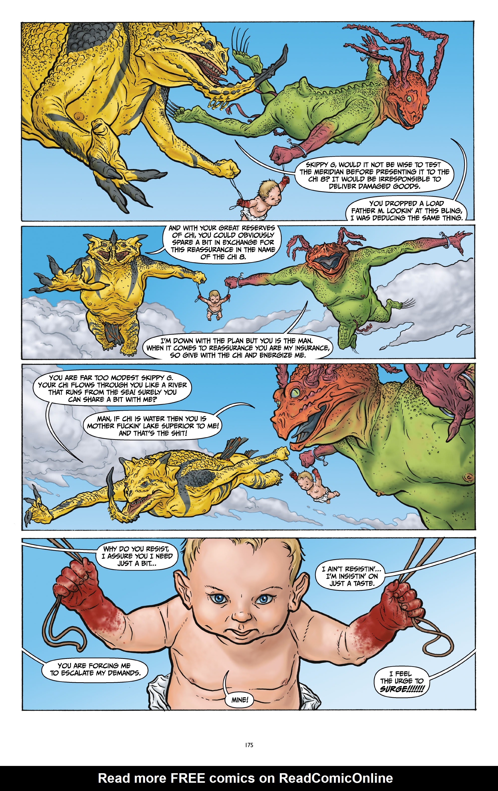 Read online Shaolin Cowboy comic -  Issue # _Start Trek (Part 2) - 38