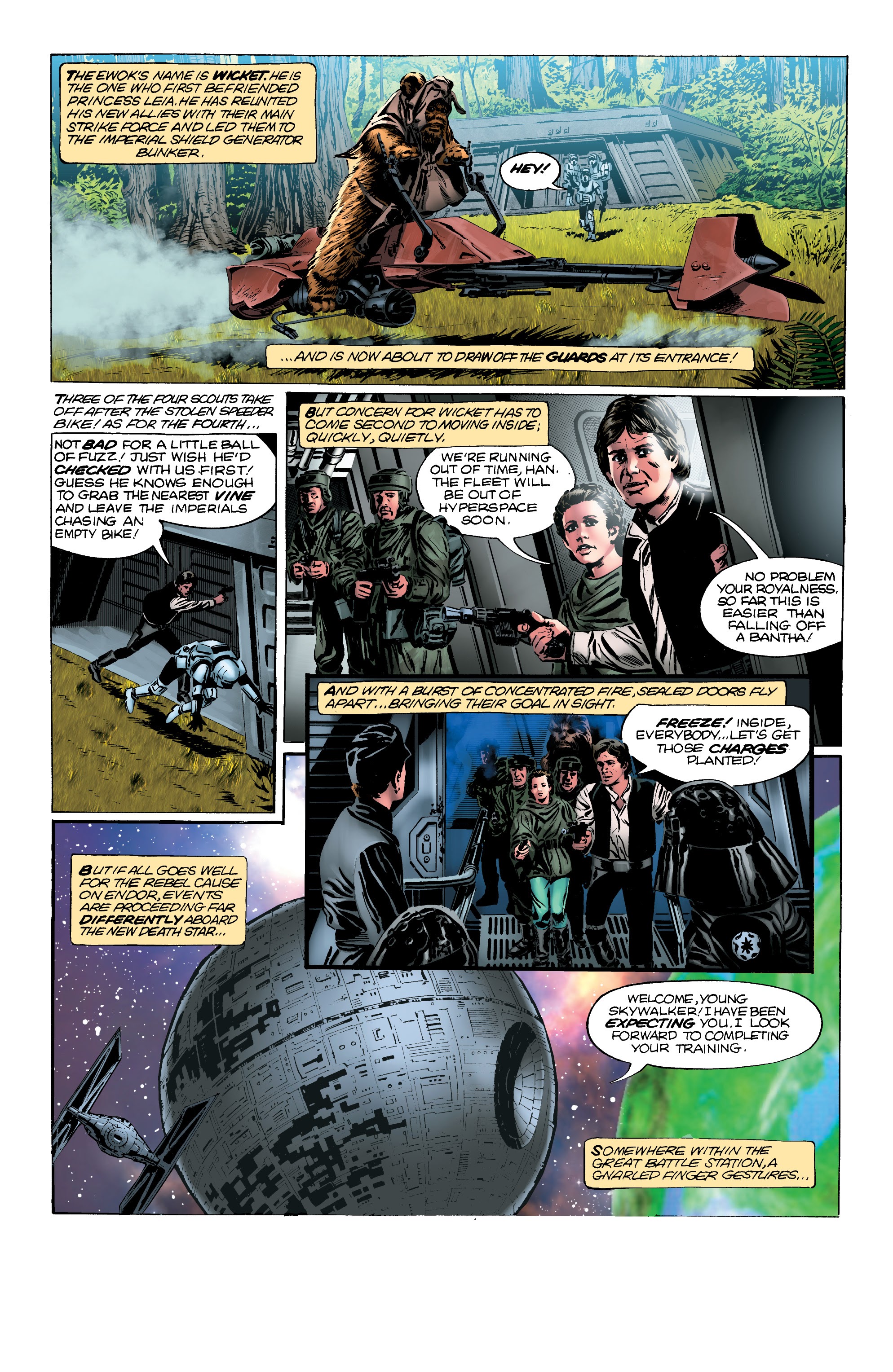 Read online Star Wars: The Original Trilogy: The Movie Adaptations comic -  Issue # TPB (Part 3) - 99