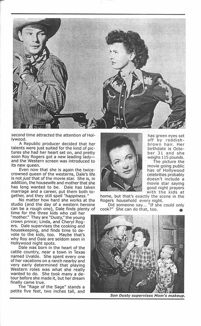 Read online Roy Rogers Western comic -  Issue #1 - 27