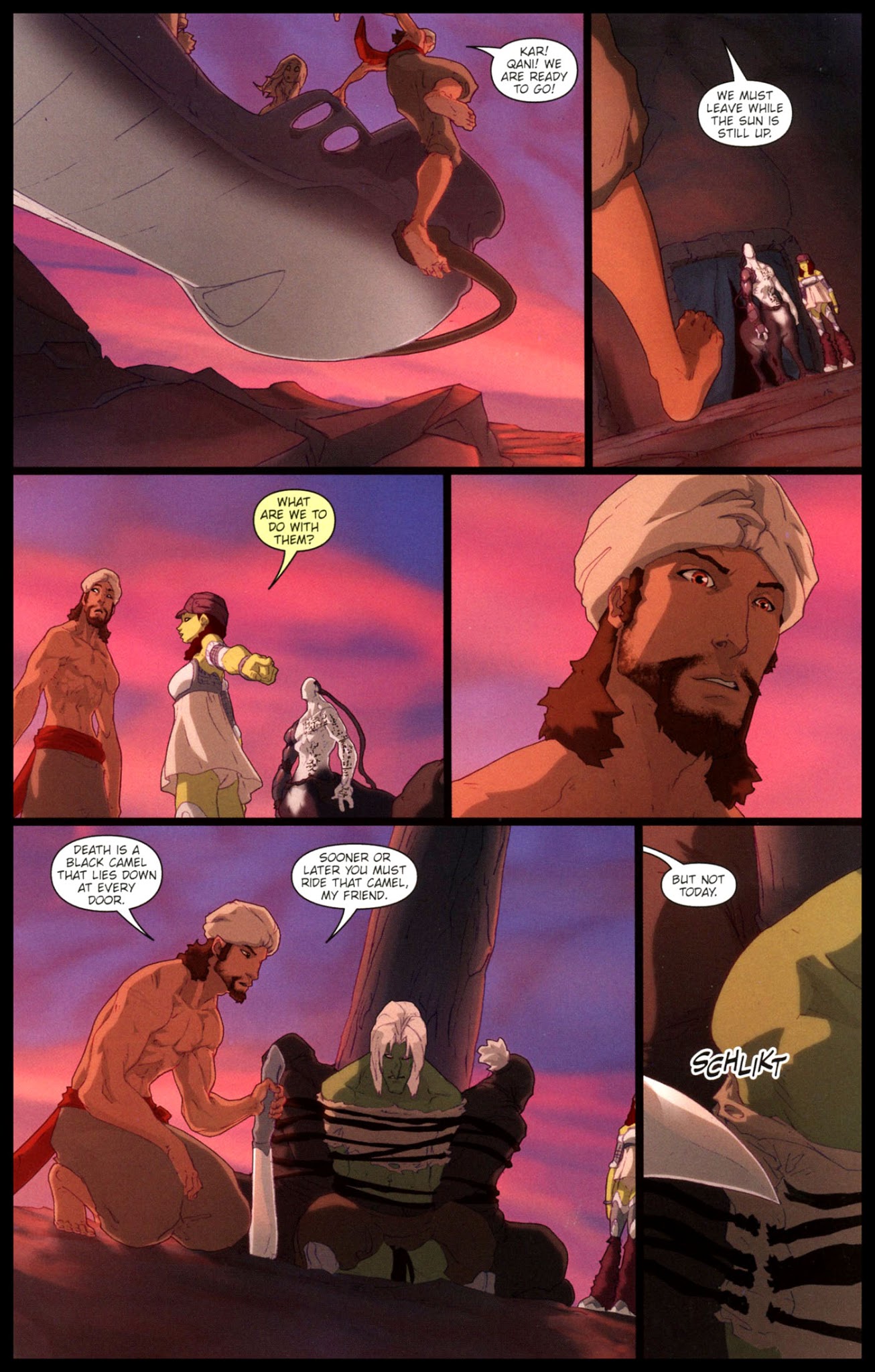 Read online Sinbad: Rogue of Mars comic -  Issue #3 - 13