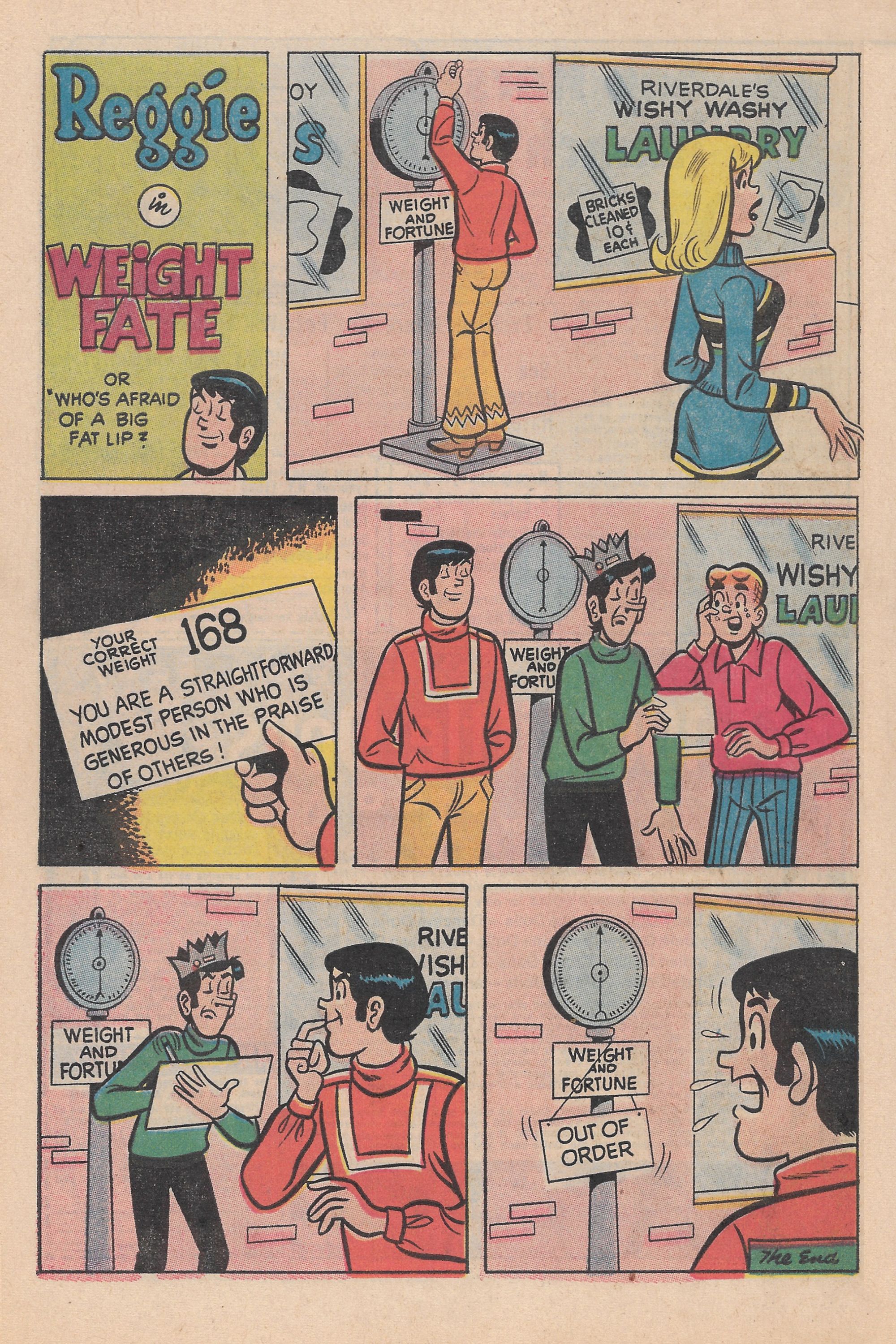 Read online Reggie's Wise Guy Jokes comic -  Issue #13 - 26