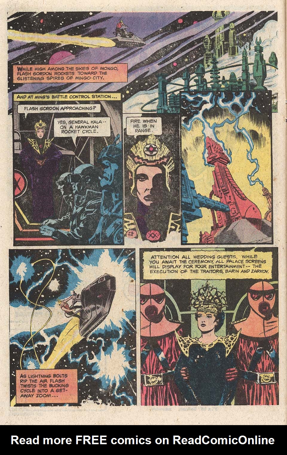 Read online Flash Gordon (1978) comic -  Issue #33 - 6