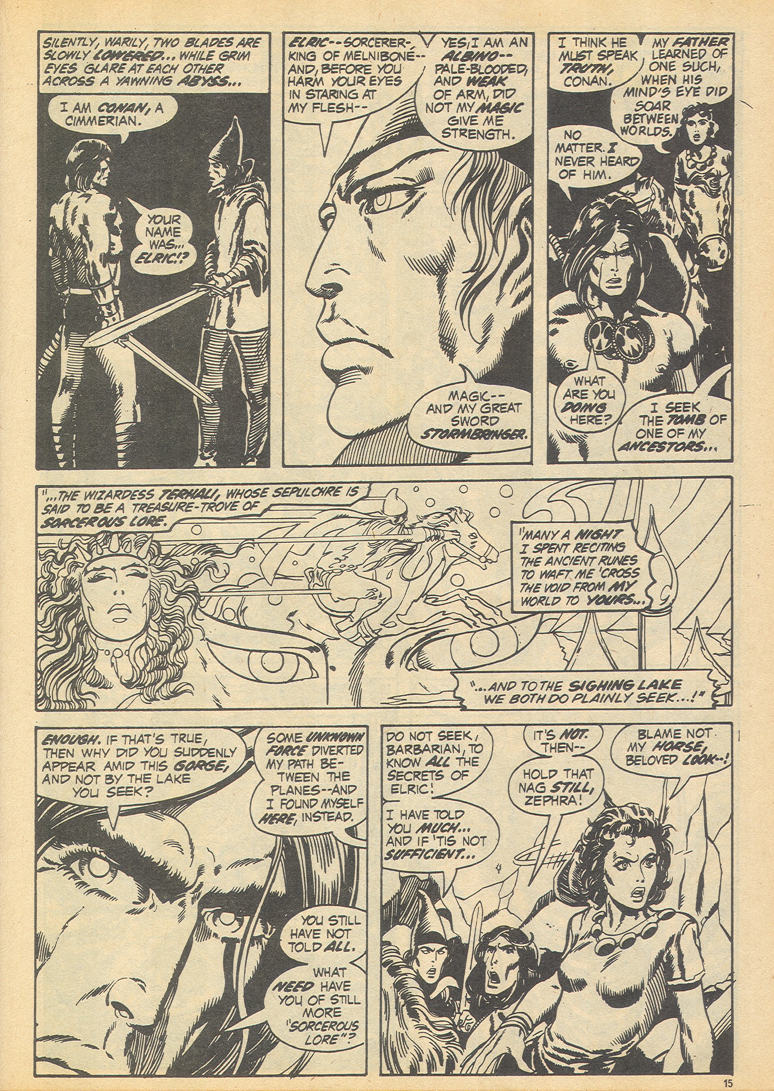 Read online The Savage Sword of Conan (1975) comic -  Issue #15 - 15