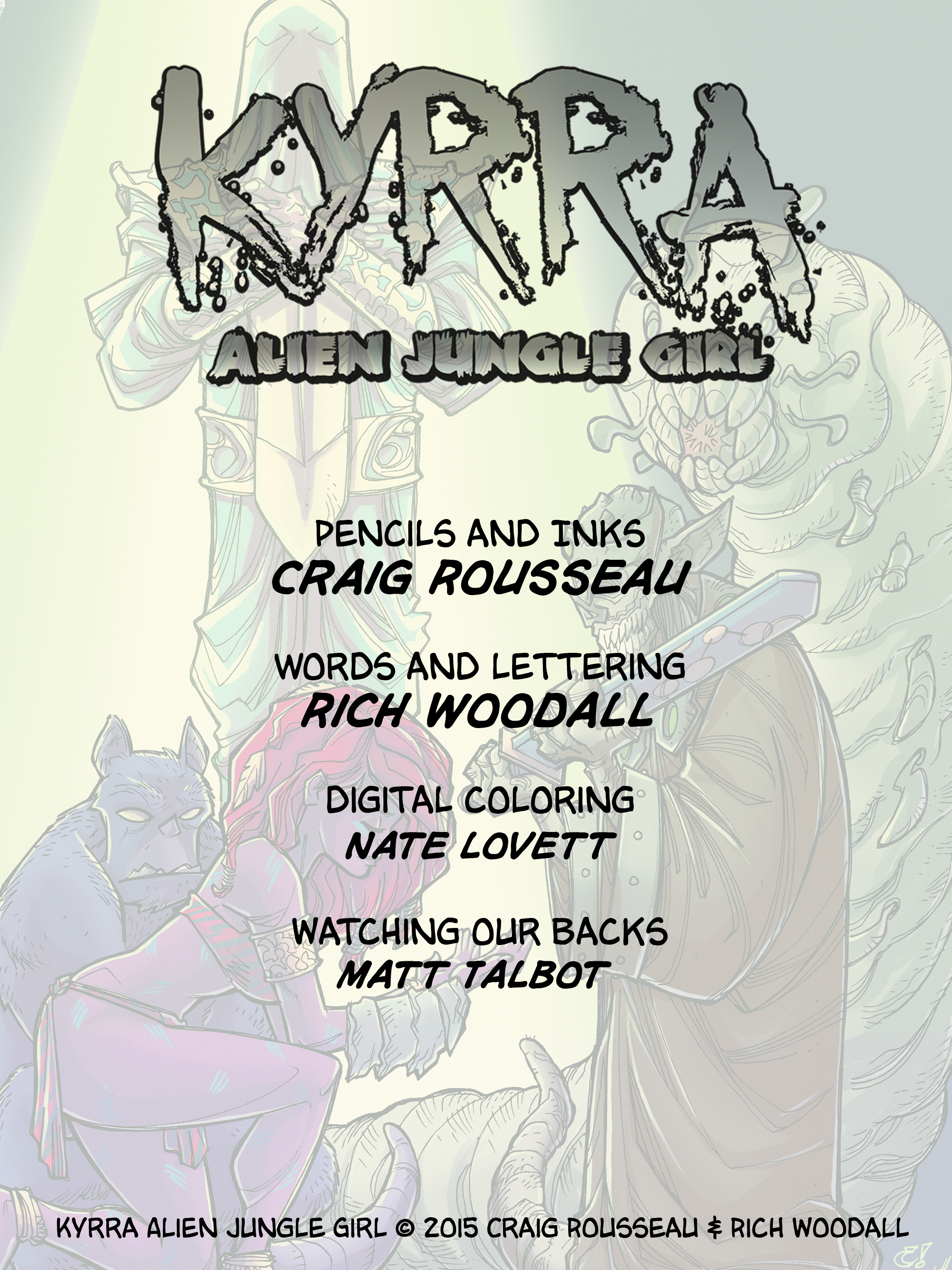 Read online Kyrra: Alien Jungle Girl comic -  Issue #7 - 2