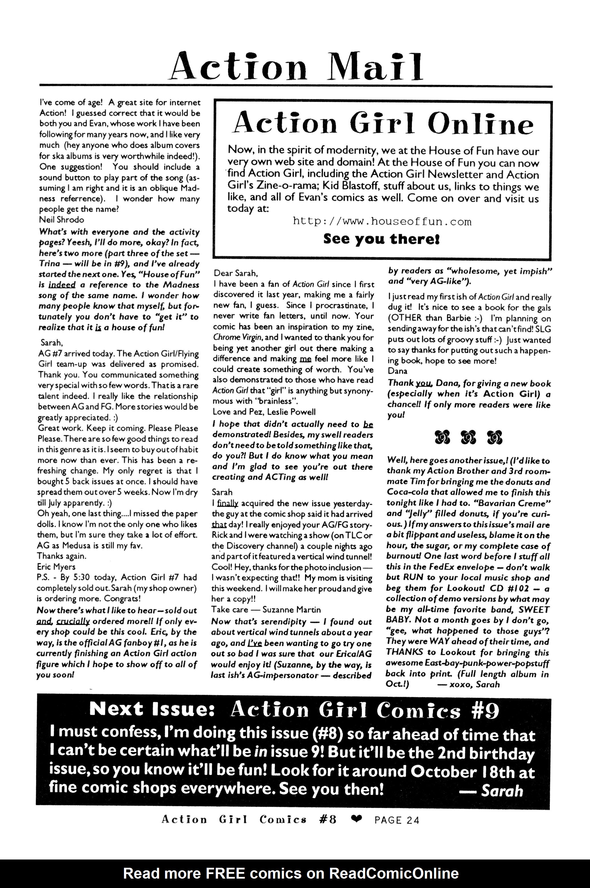 Read online Action Girl Comics comic -  Issue #8 - 26