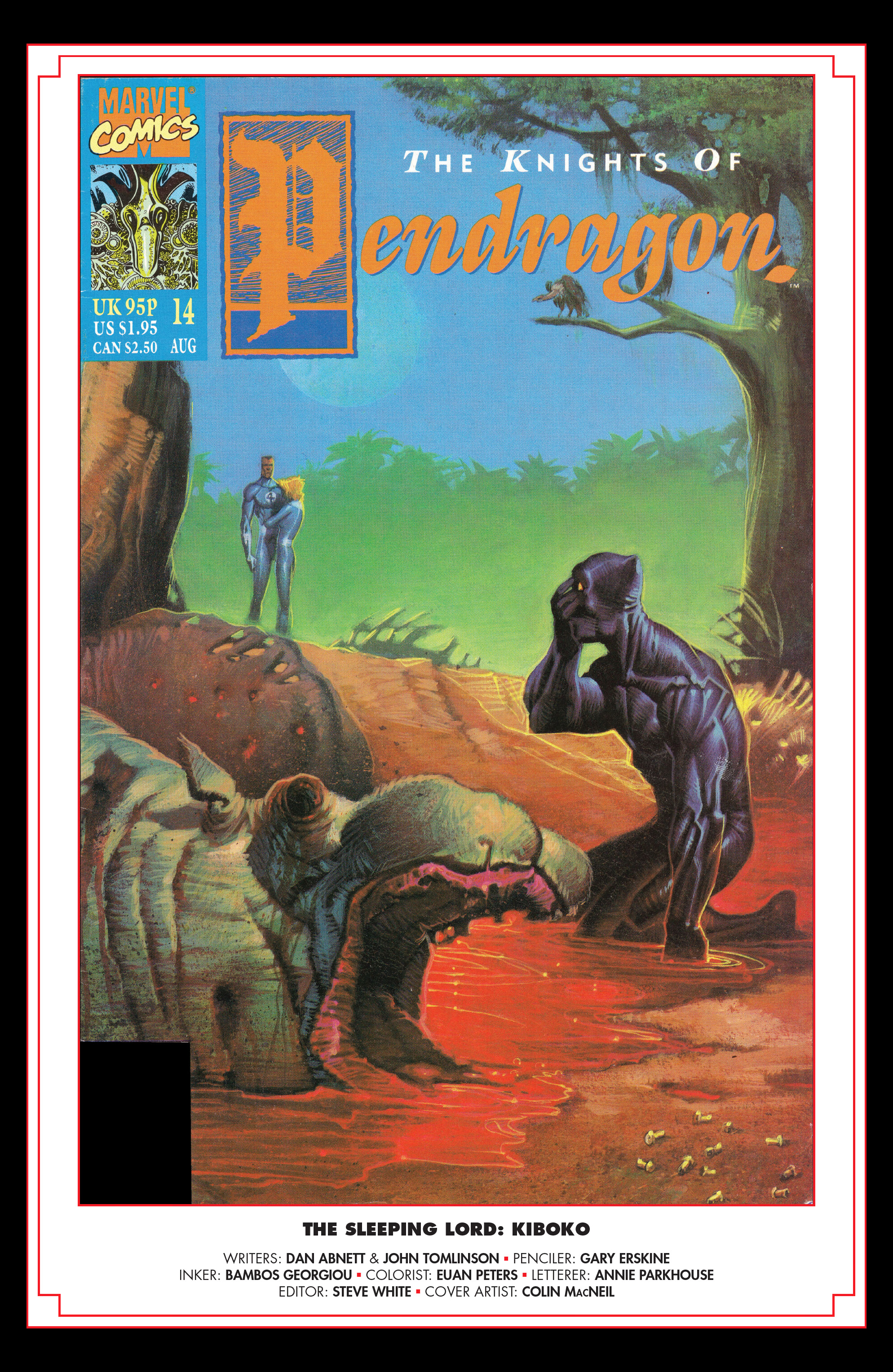 Read online Knights of Pendragon Omnibus comic -  Issue # TPB (Part 4) - 5