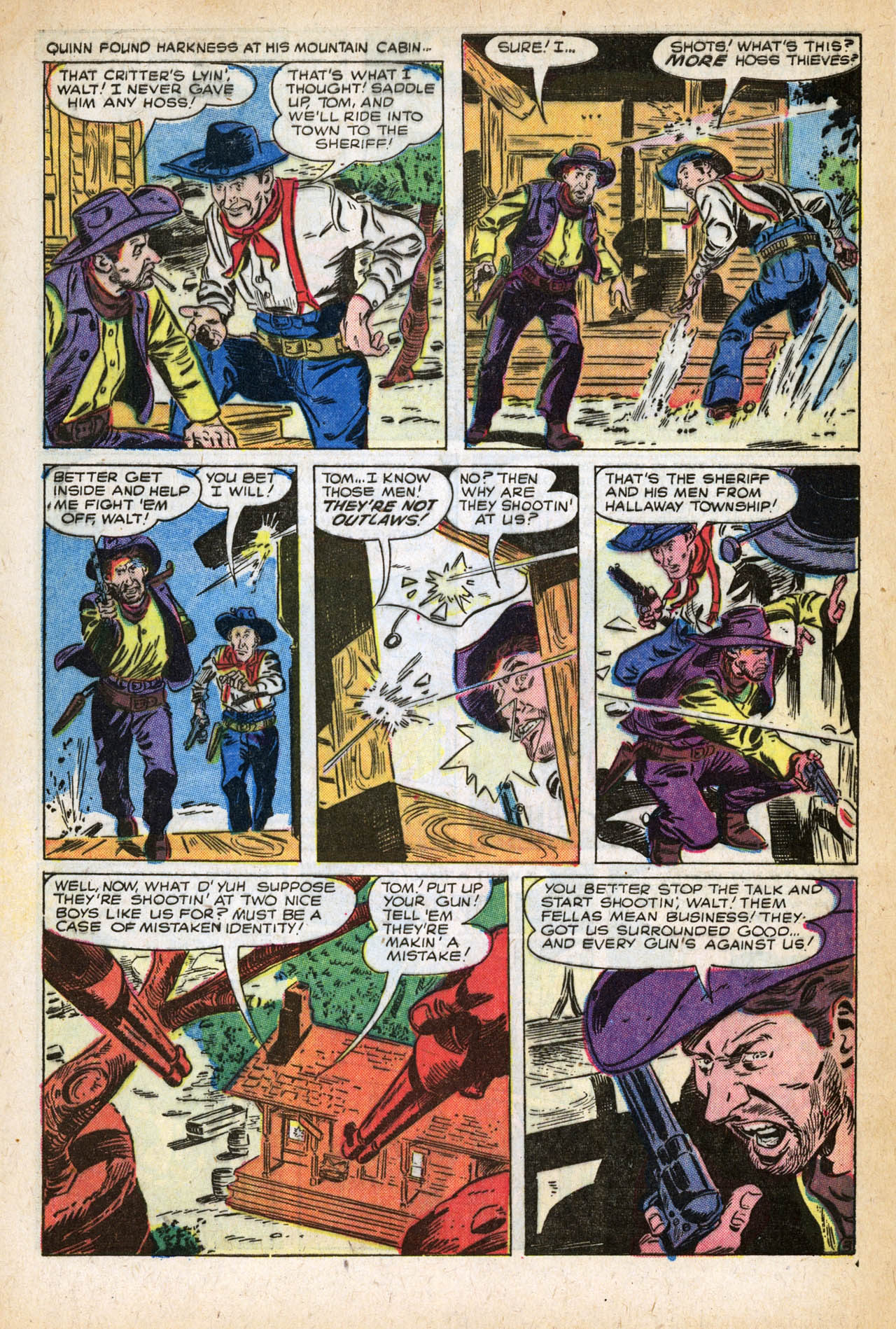 Read online Western Outlaws (1954) comic -  Issue #11 - 5