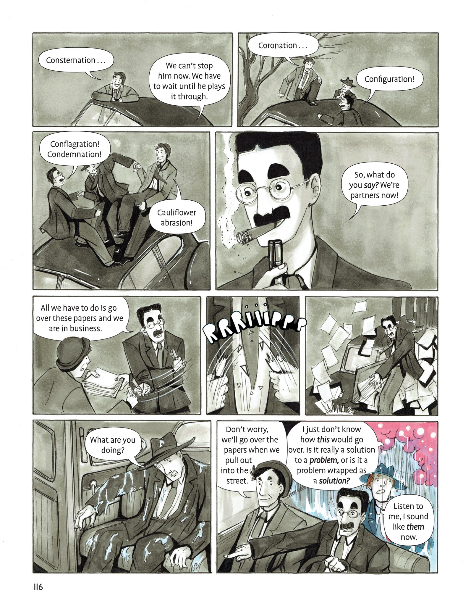 Read online Giraffes on Horseback Salad: Salvador Dali, the Marx Brothers, and the Strangest Movie Never Made comic -  Issue # TPB (Part 2) - 5