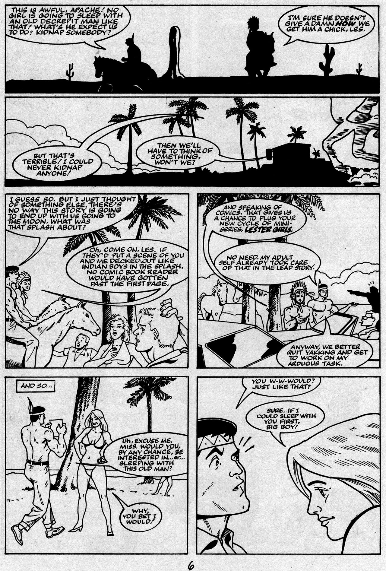 Read online The Trouble With Girls (1989) comic -  Issue #21 - 24