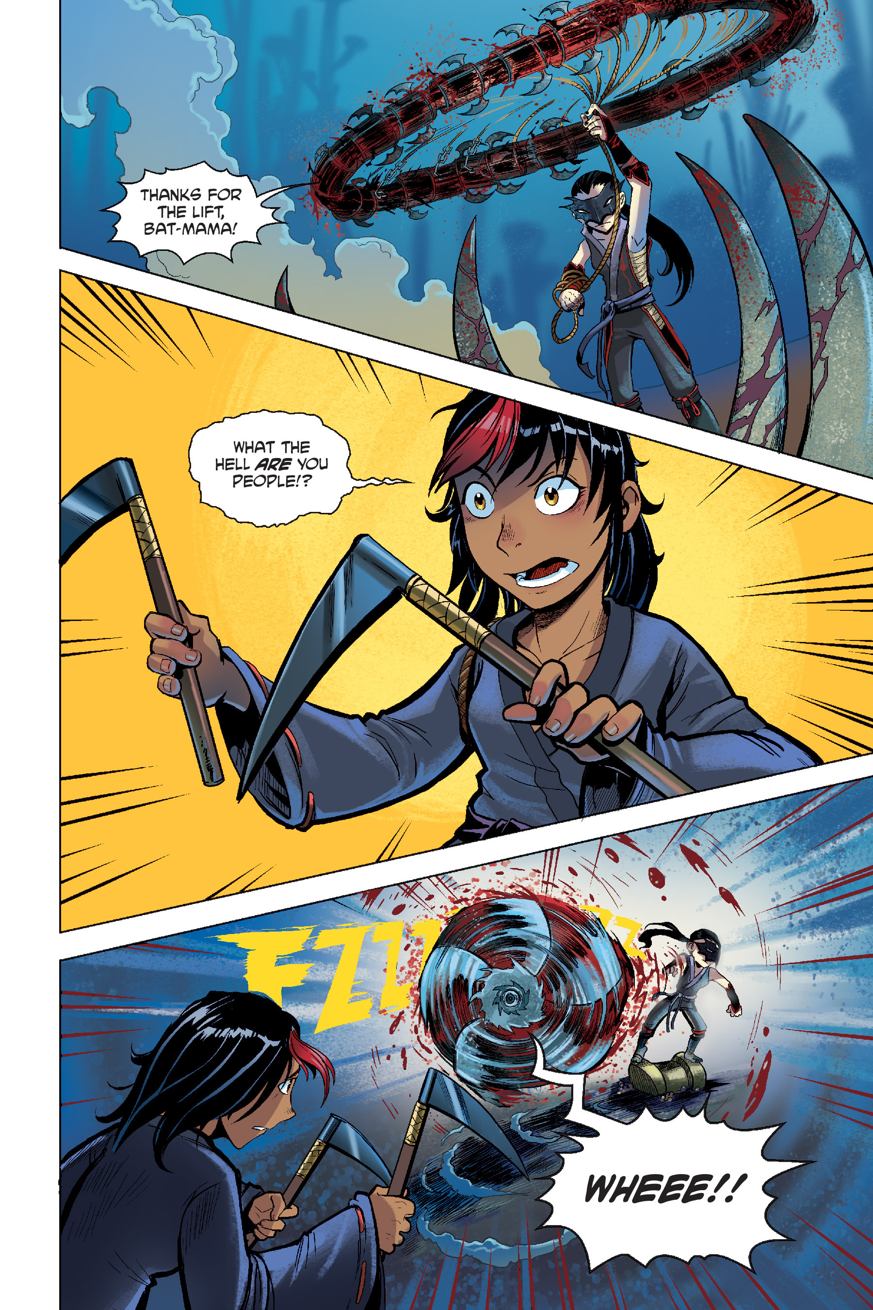 Read online Orphan Blade comic -  Issue #3 - 32