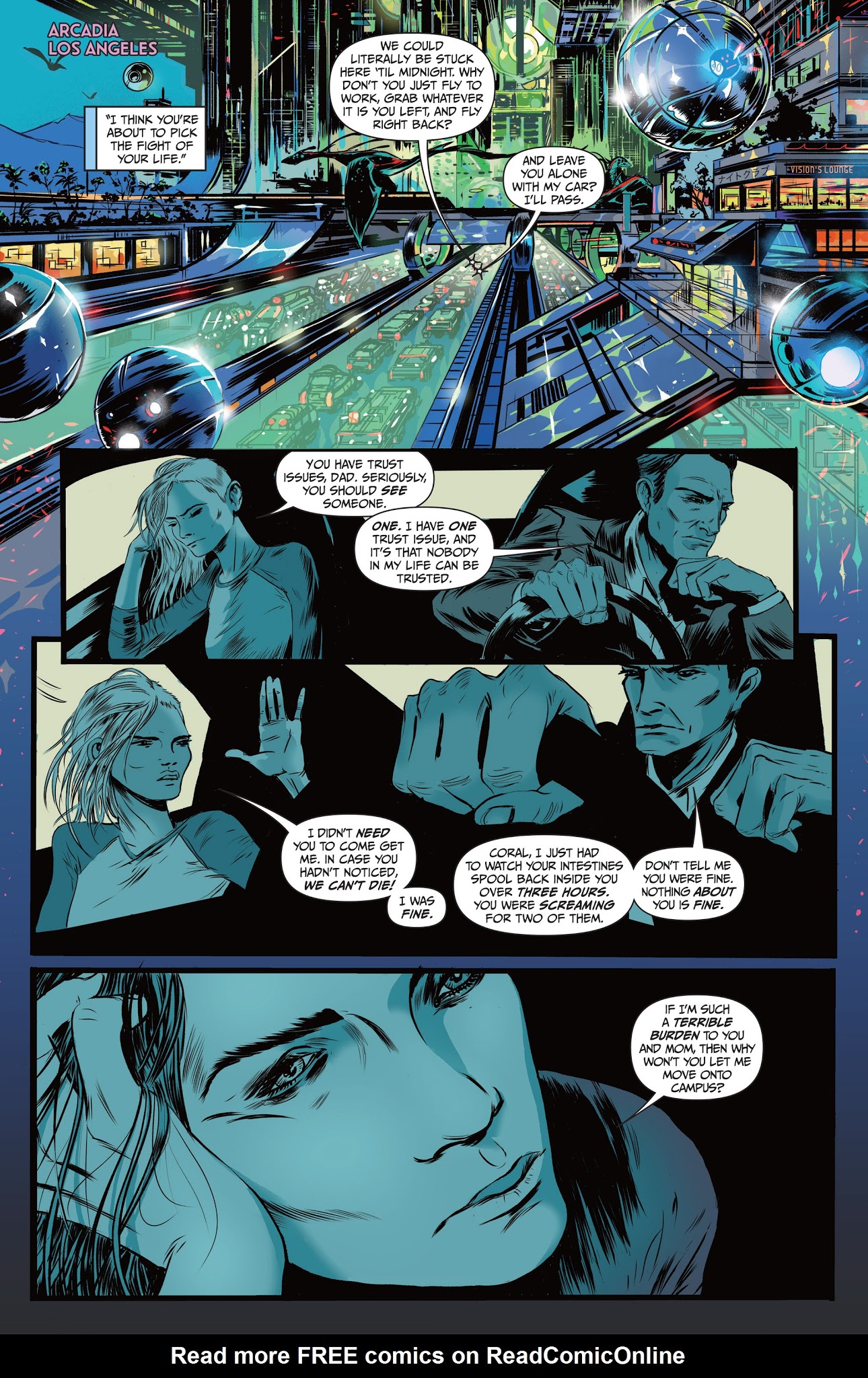 Read online Arcadia comic -  Issue #1 - 13