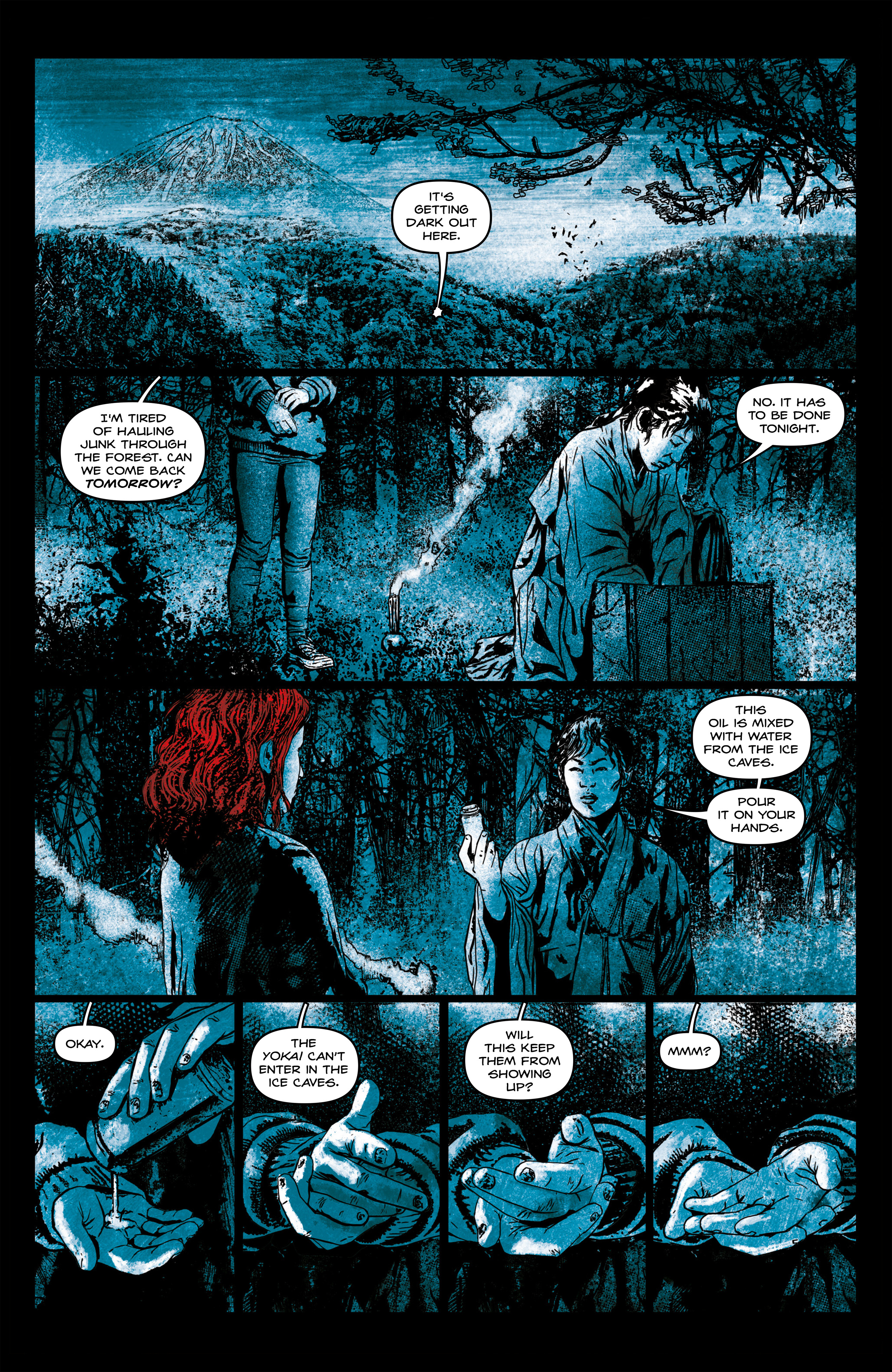Read online Call of the Suicide Forest comic -  Issue #4 - 19