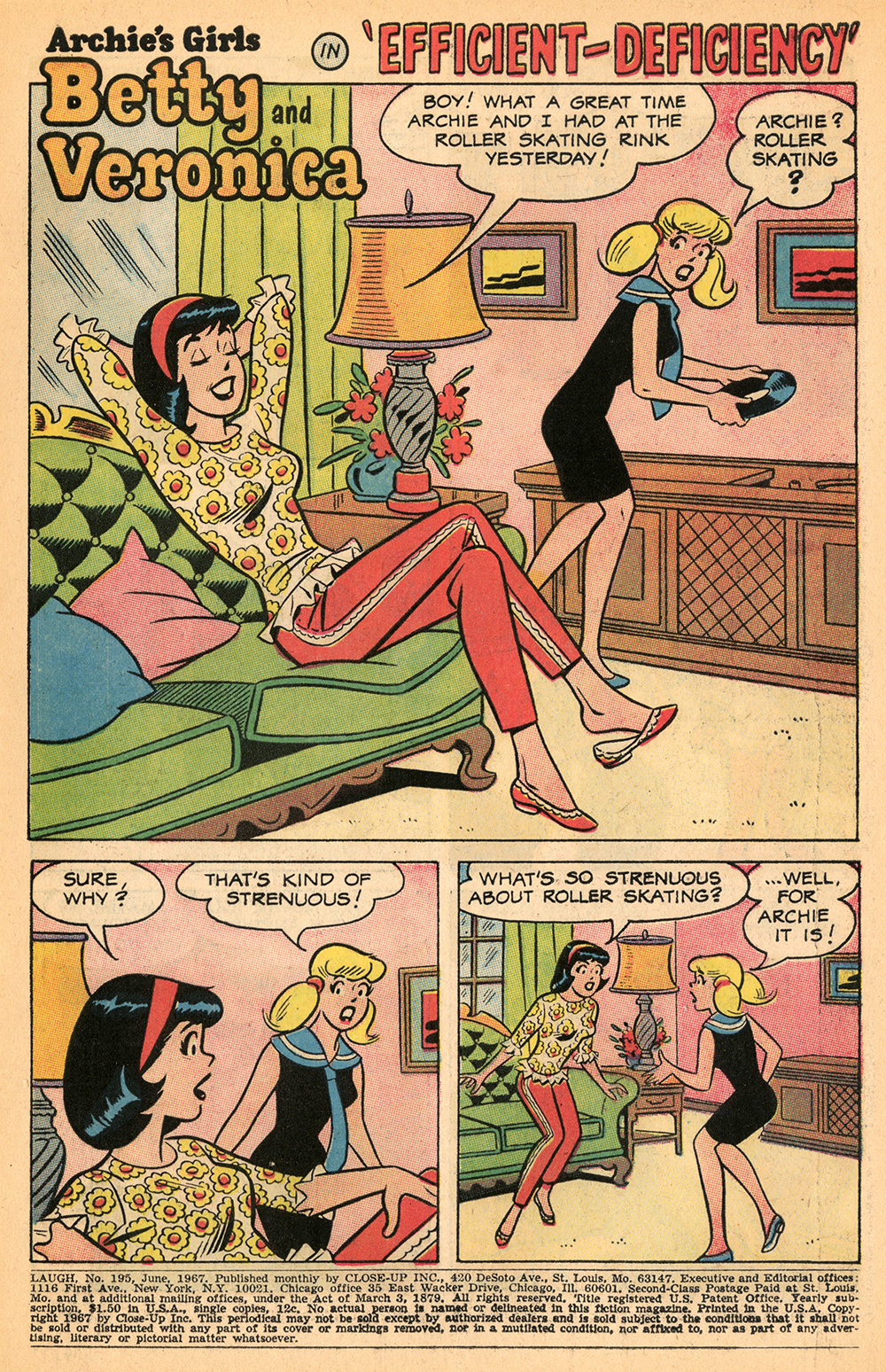 Read online Laugh (Comics) comic -  Issue #195 - 3
