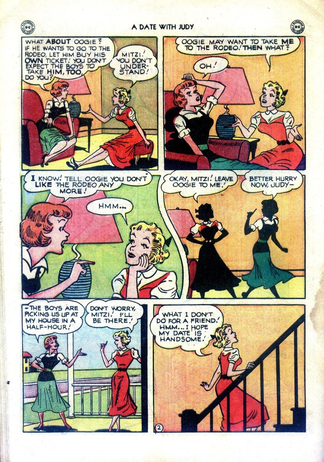 Read online A Date with Judy comic -  Issue #13 - 42