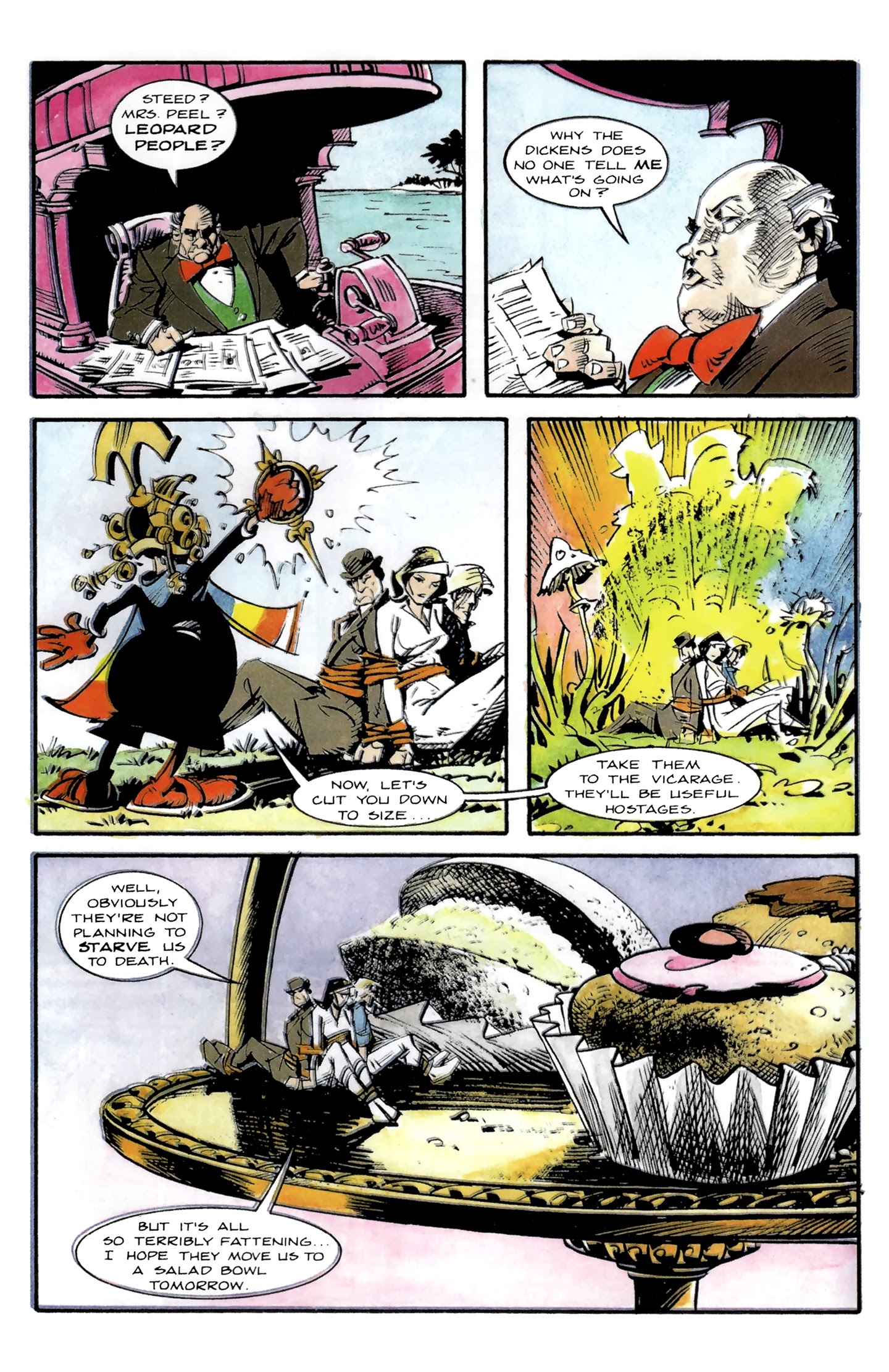 Read online Steed and Mrs. Peel (2012) comic -  Issue #6 - 19