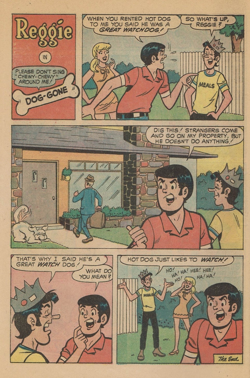 Read online Reggie's Wise Guy Jokes comic -  Issue #23 - 16