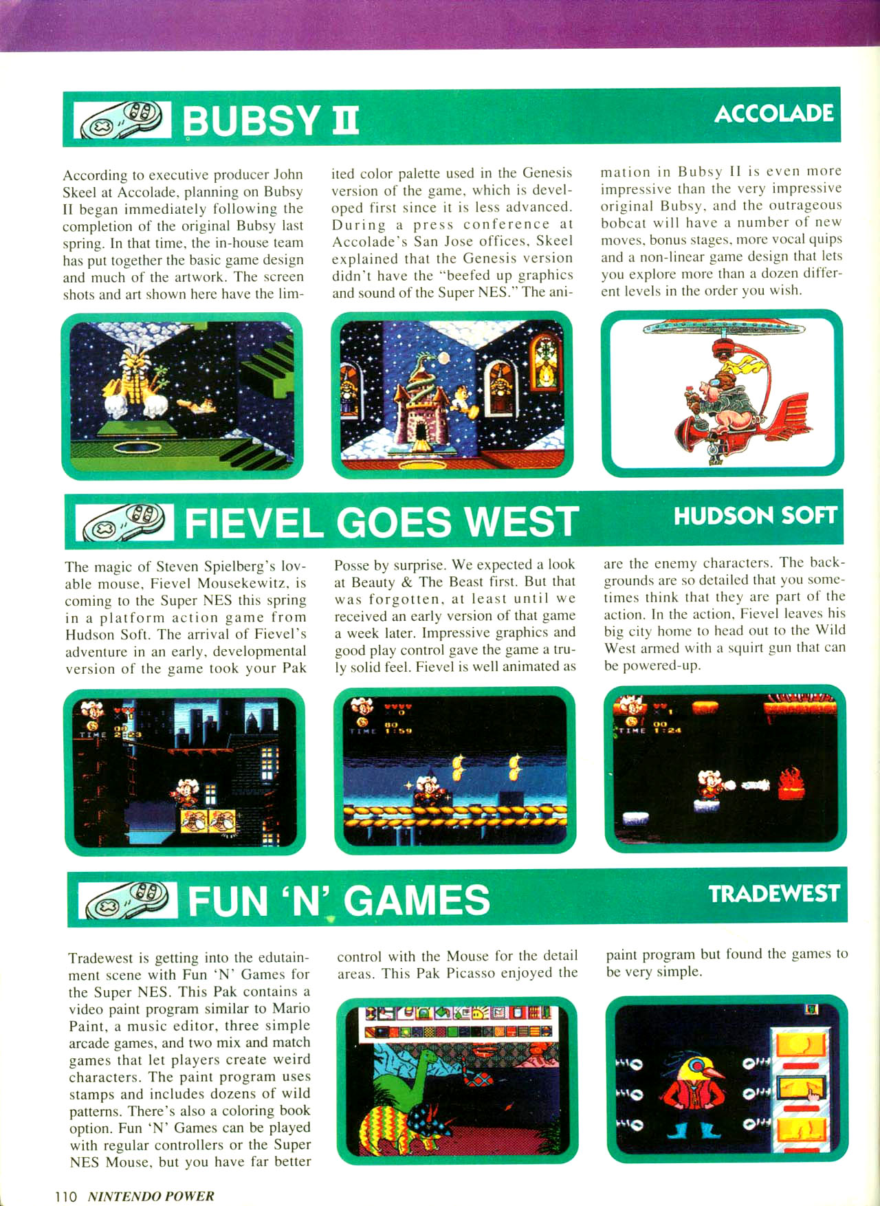 Read online Nintendo Power comic -  Issue #56 - 139
