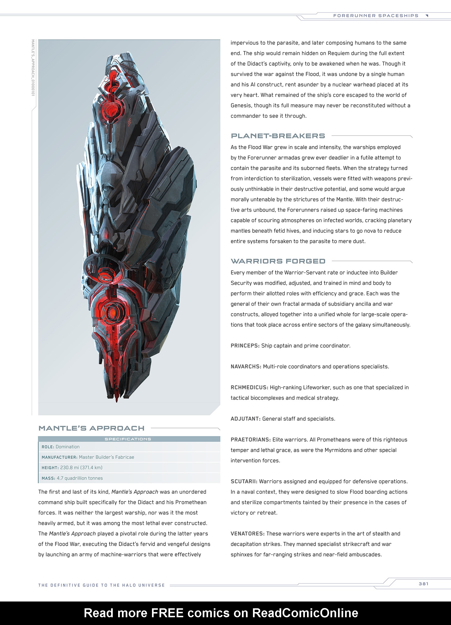 Read online Halo Encyclopedia comic -  Issue # TPB (Part 4) - 76