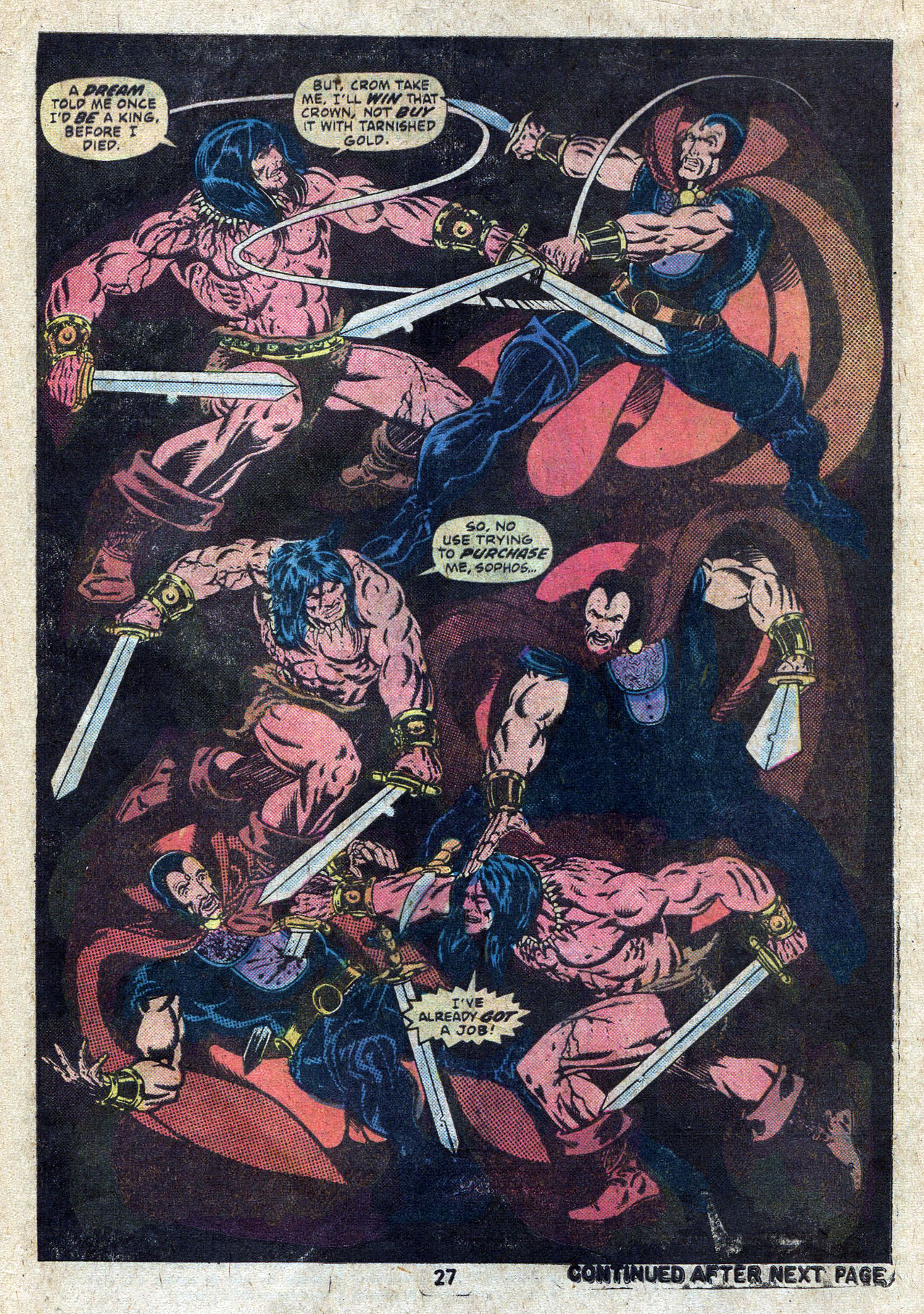 Read online Conan the Barbarian (1970) comic -  Issue #64 - 29