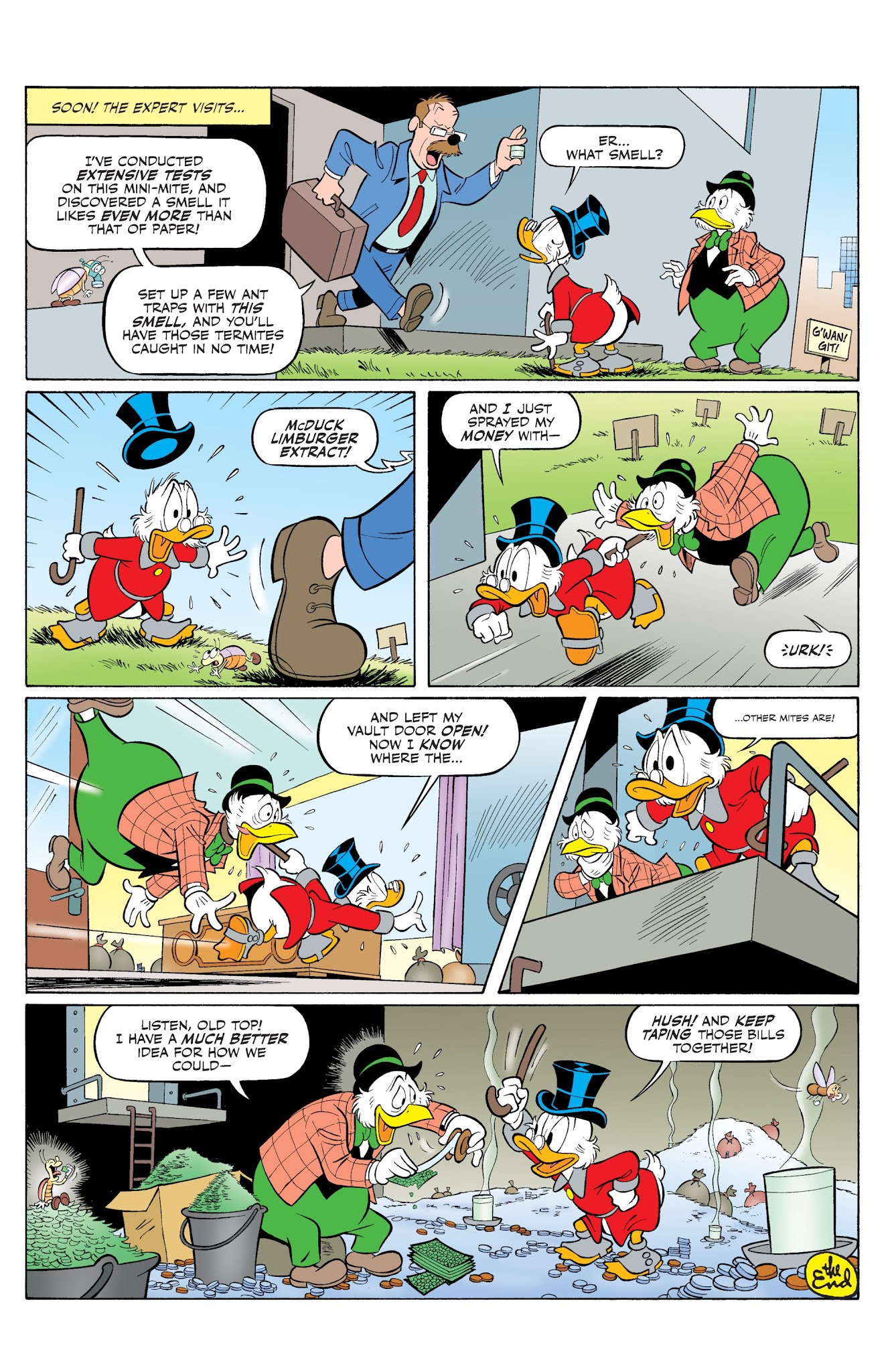 Read online Uncle Scrooge (2015) comic -  Issue #29 - 34