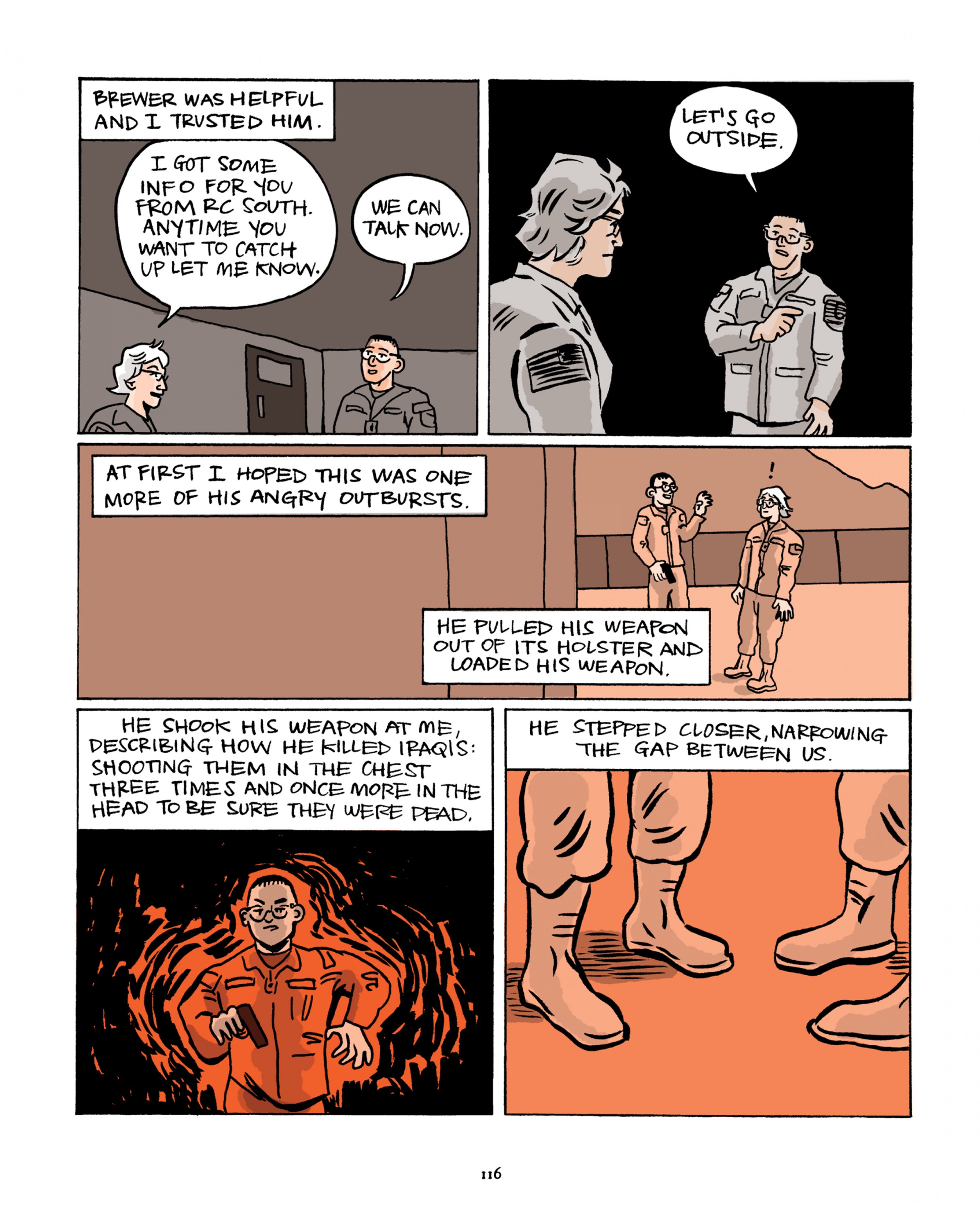 Read online Invisible Wounds: Graphic Journalism by Jess Ruliffson comic -  Issue # TPB (Part 2) - 23