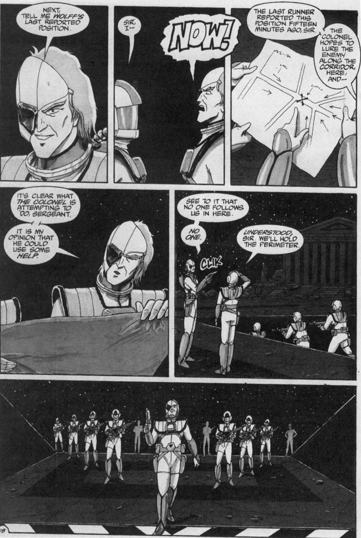 Read online Robotech II: The Sentinels - The Marriage of Rick Hunter and Lisa Hayes comic -  Issue # TPB 4 - 101