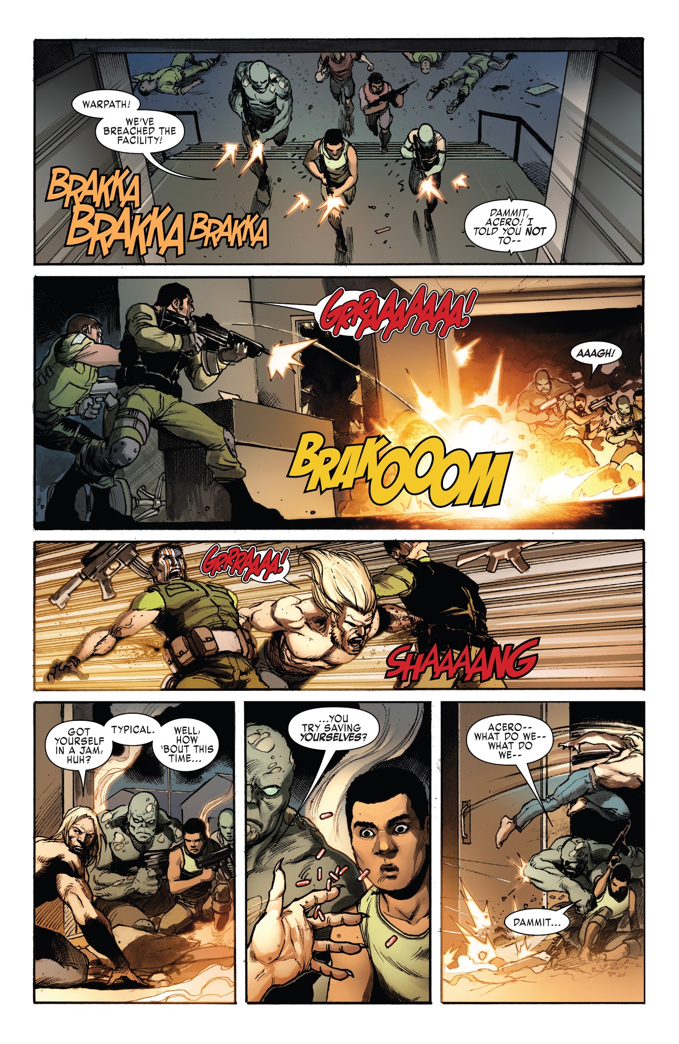 Read online Weapon X (2017) comic -  Issue #14 - 12
