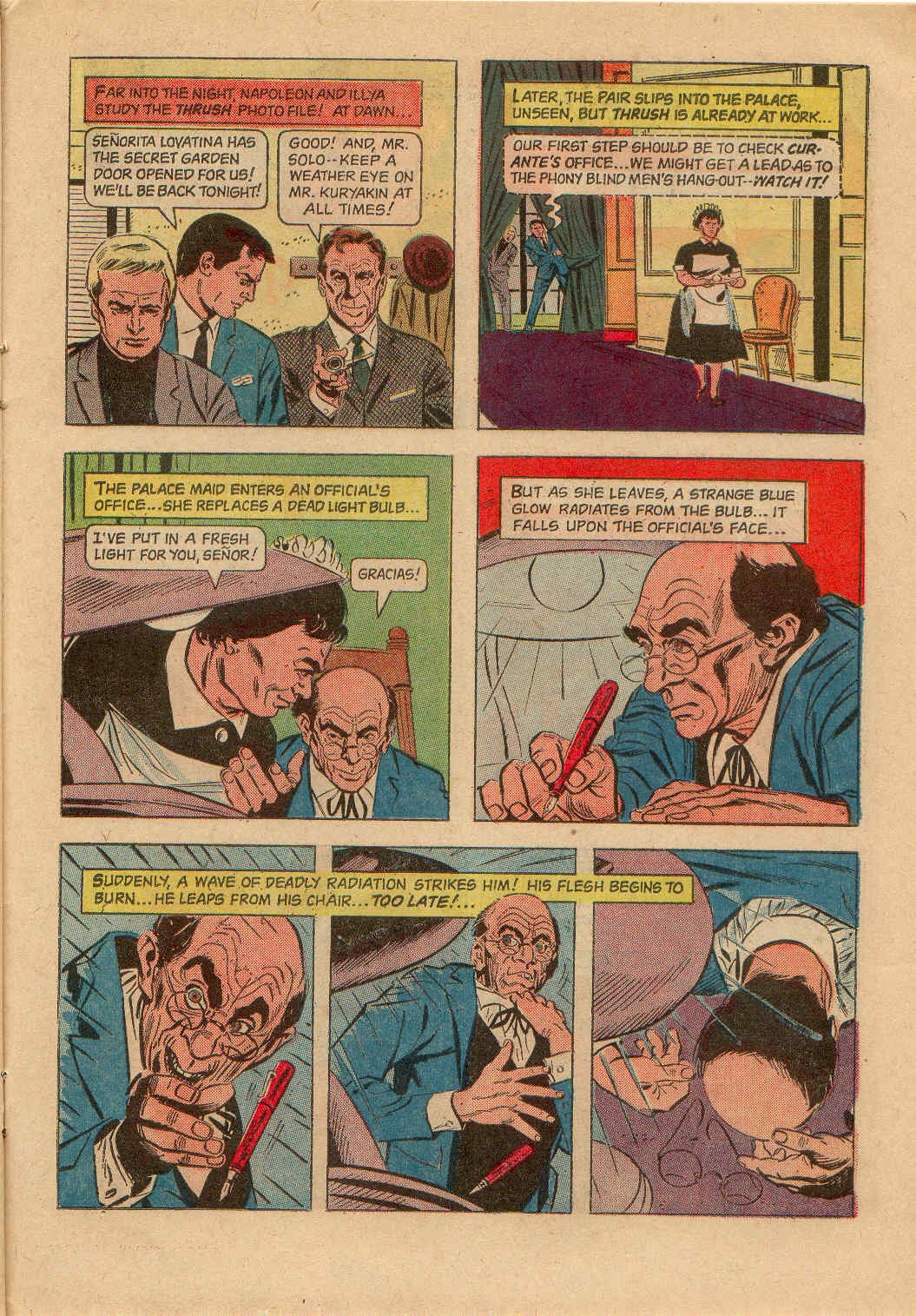Read online The Man From U.N.C.L.E. comic -  Issue #6 - 23