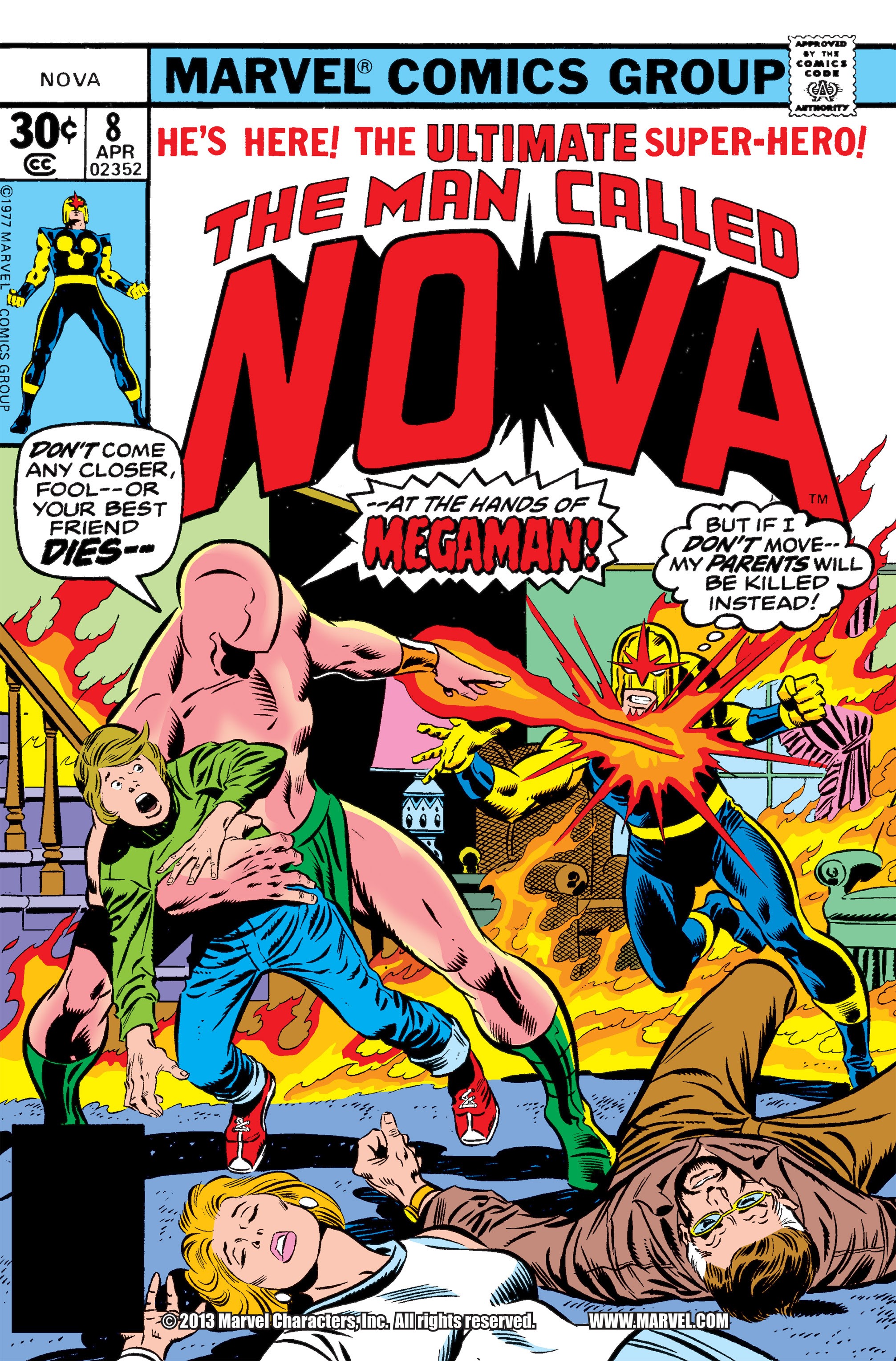Read online Nova (1976) comic -  Issue #8 - 1