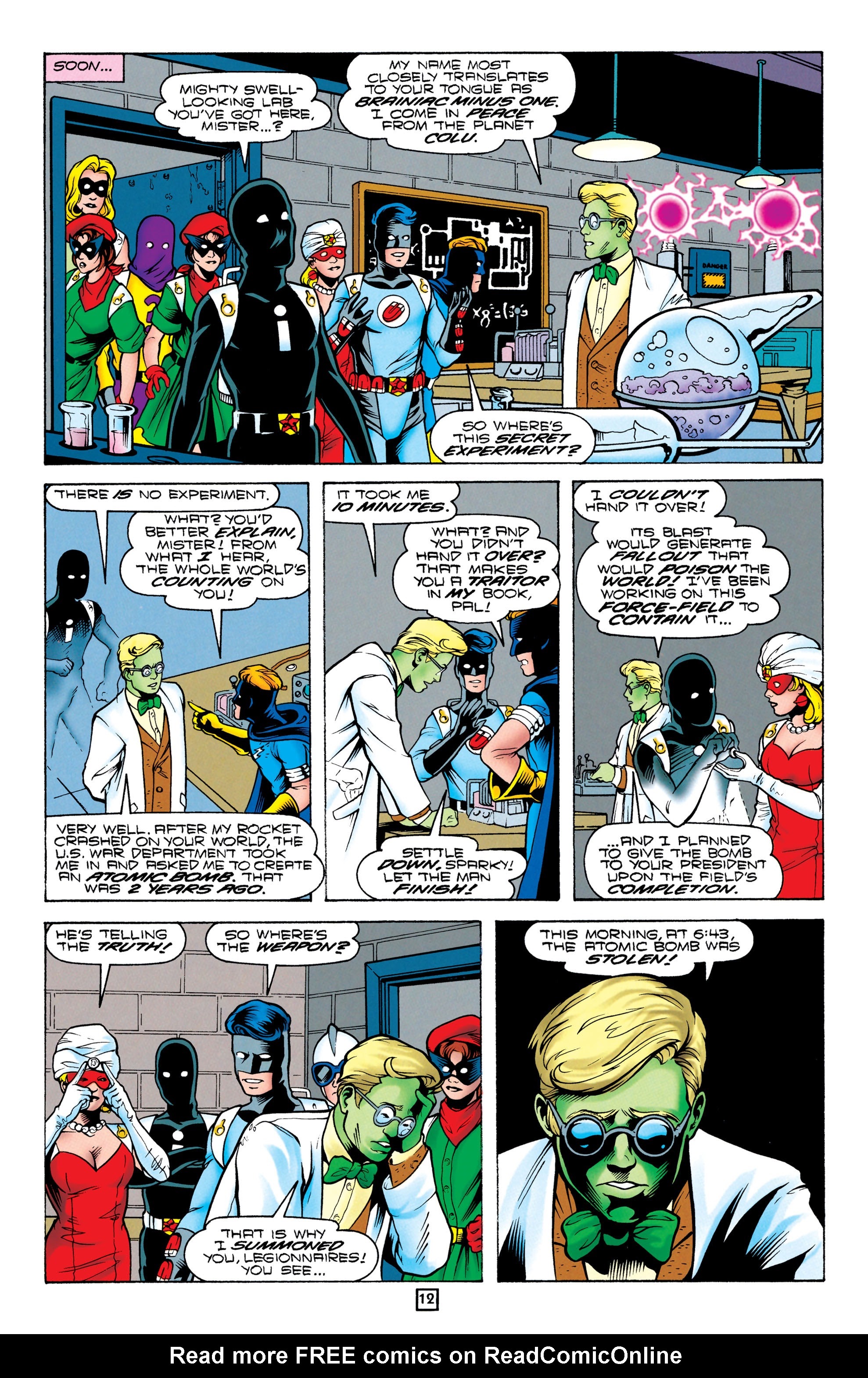 Read online Legionnaires comic -  Issue #54 - 13